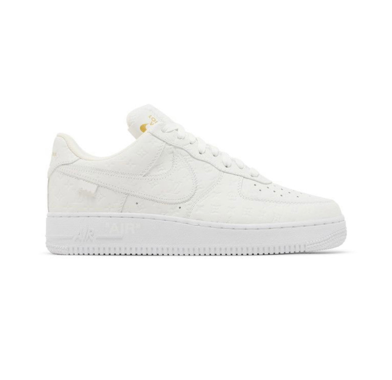 Louis Vuttion x Air Force 1 Triple White