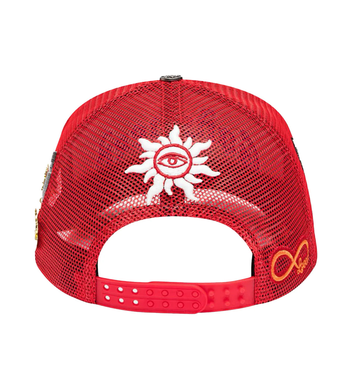 Godspeed Forever Trucker Hat Red/Blue