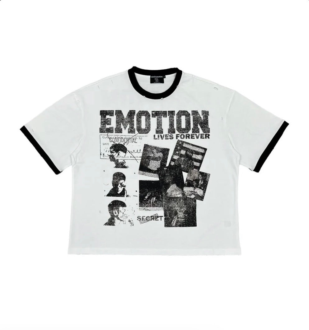 Mixed Emotions Secret T-Shirt White