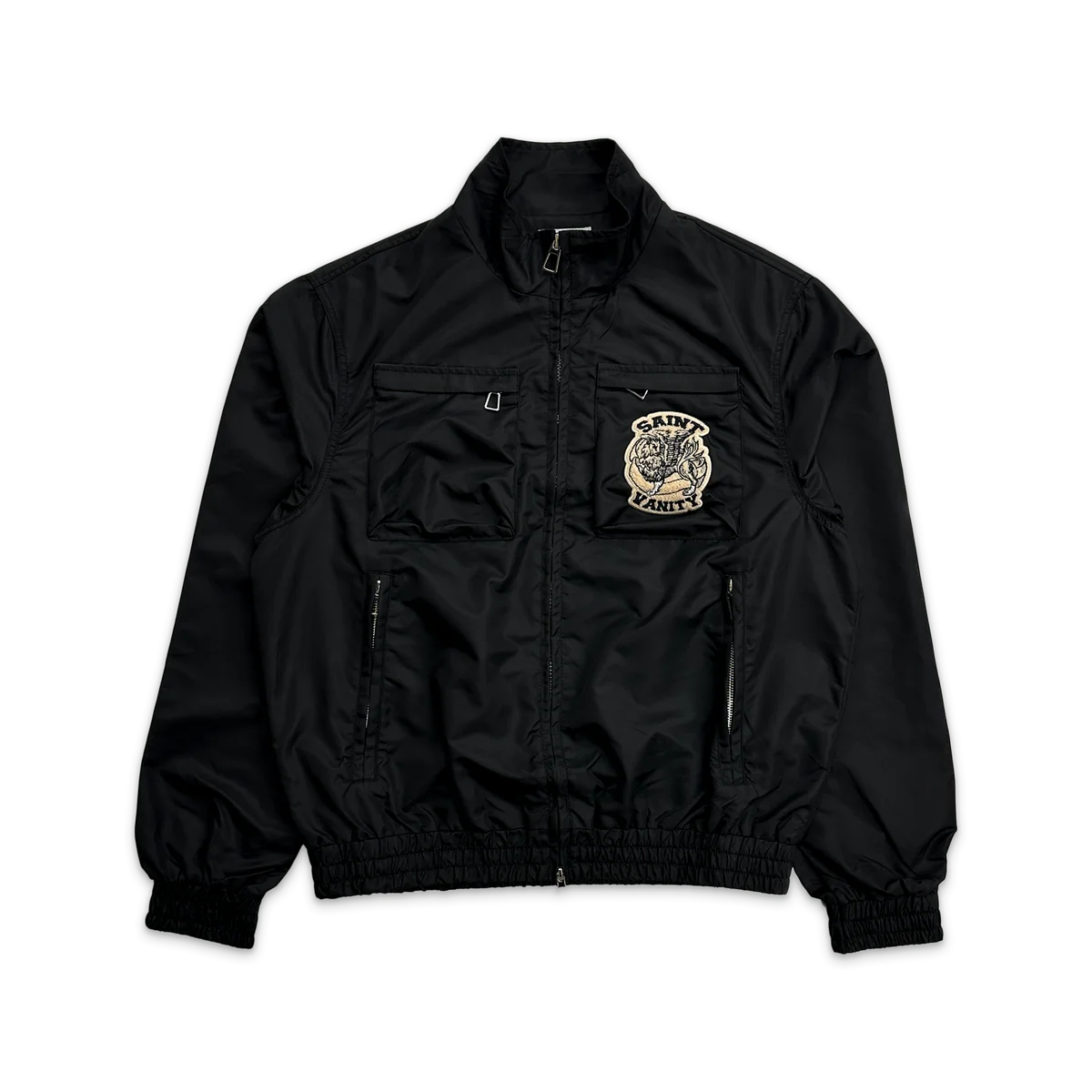 Saint Vanity Cargo Nylon Jacket Black
