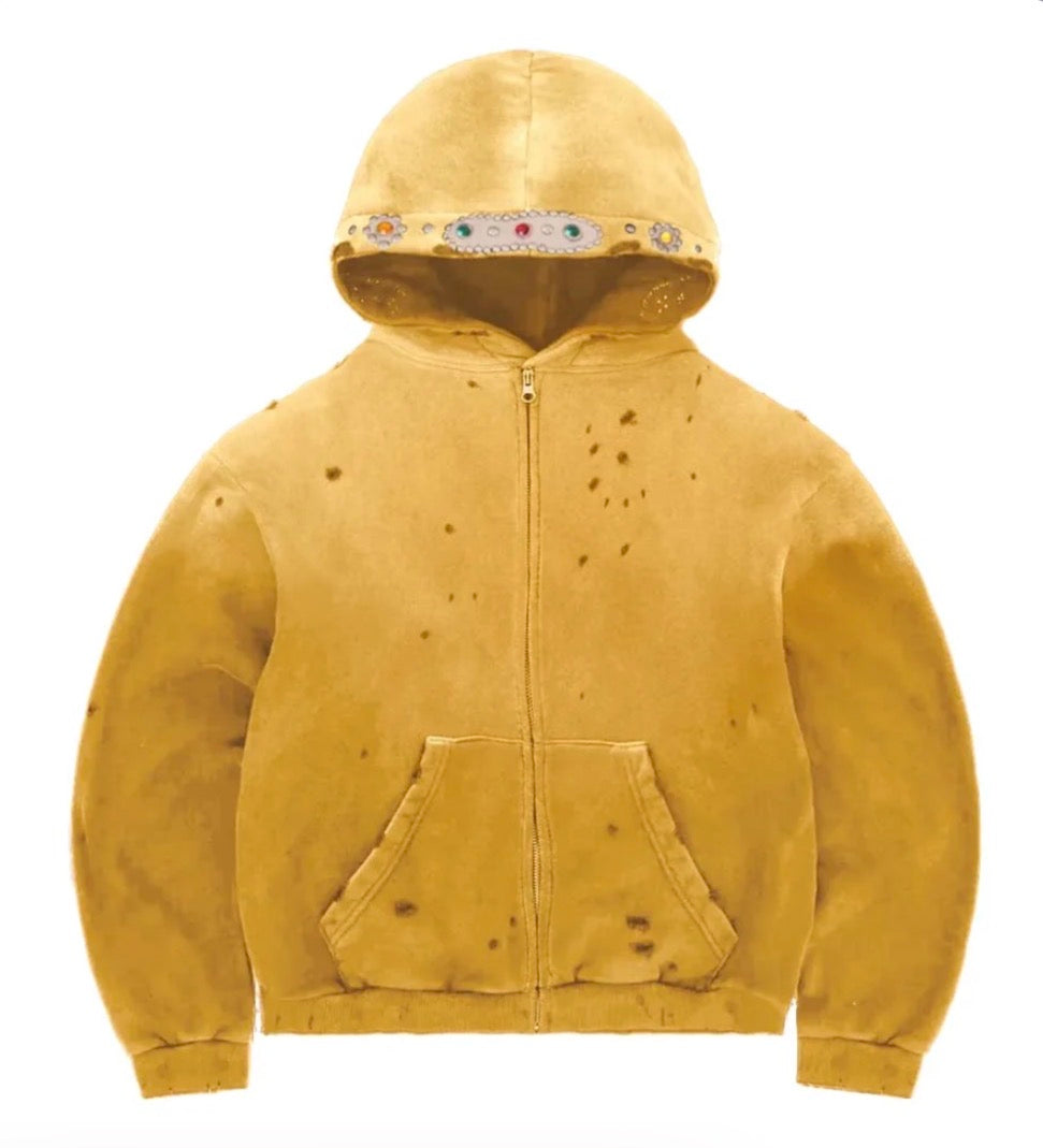 Bravest Studios Sapphire Zip-Up Yellow