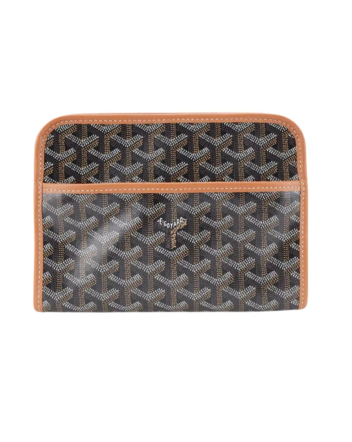 Goyard Jouvence Toiletry PM Bag - Black/Tan