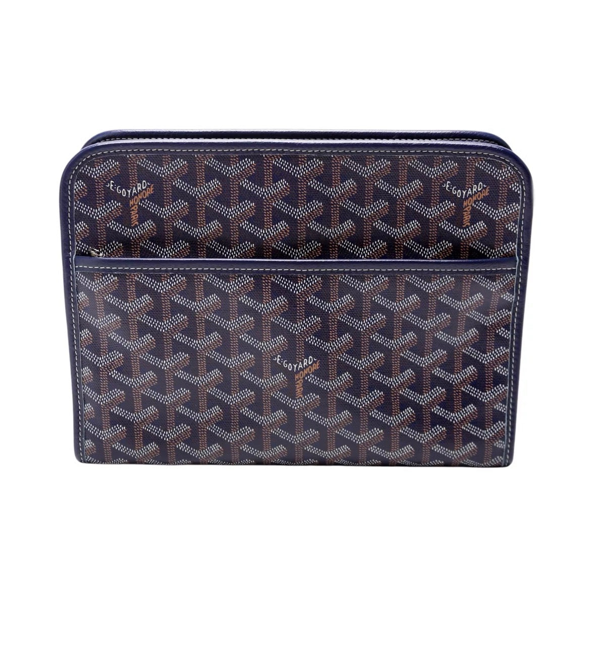 Goyard Jouvence Toiletry PM Bag - Navy Blue