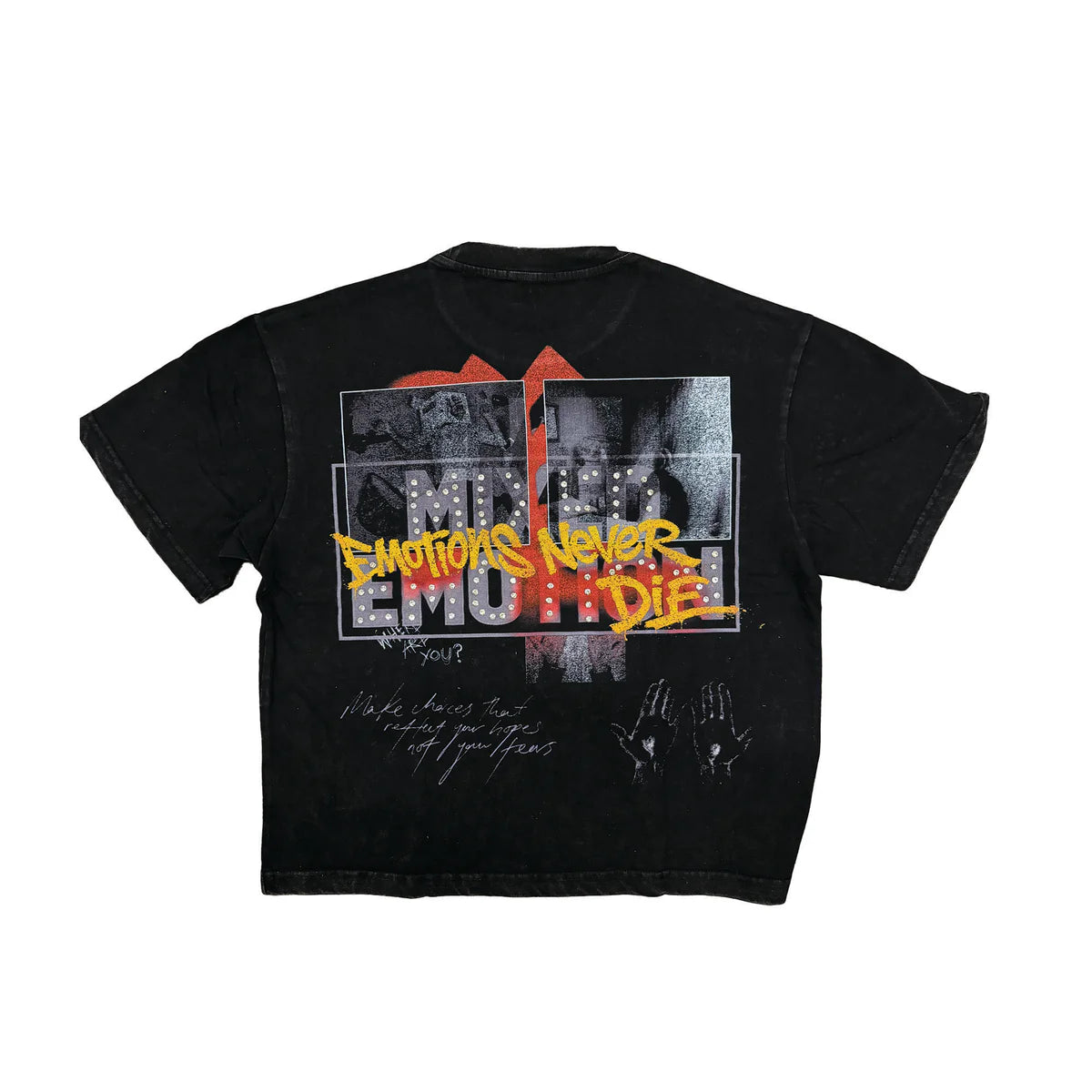 Mixed Emotion Tunes T-Shirt Black
