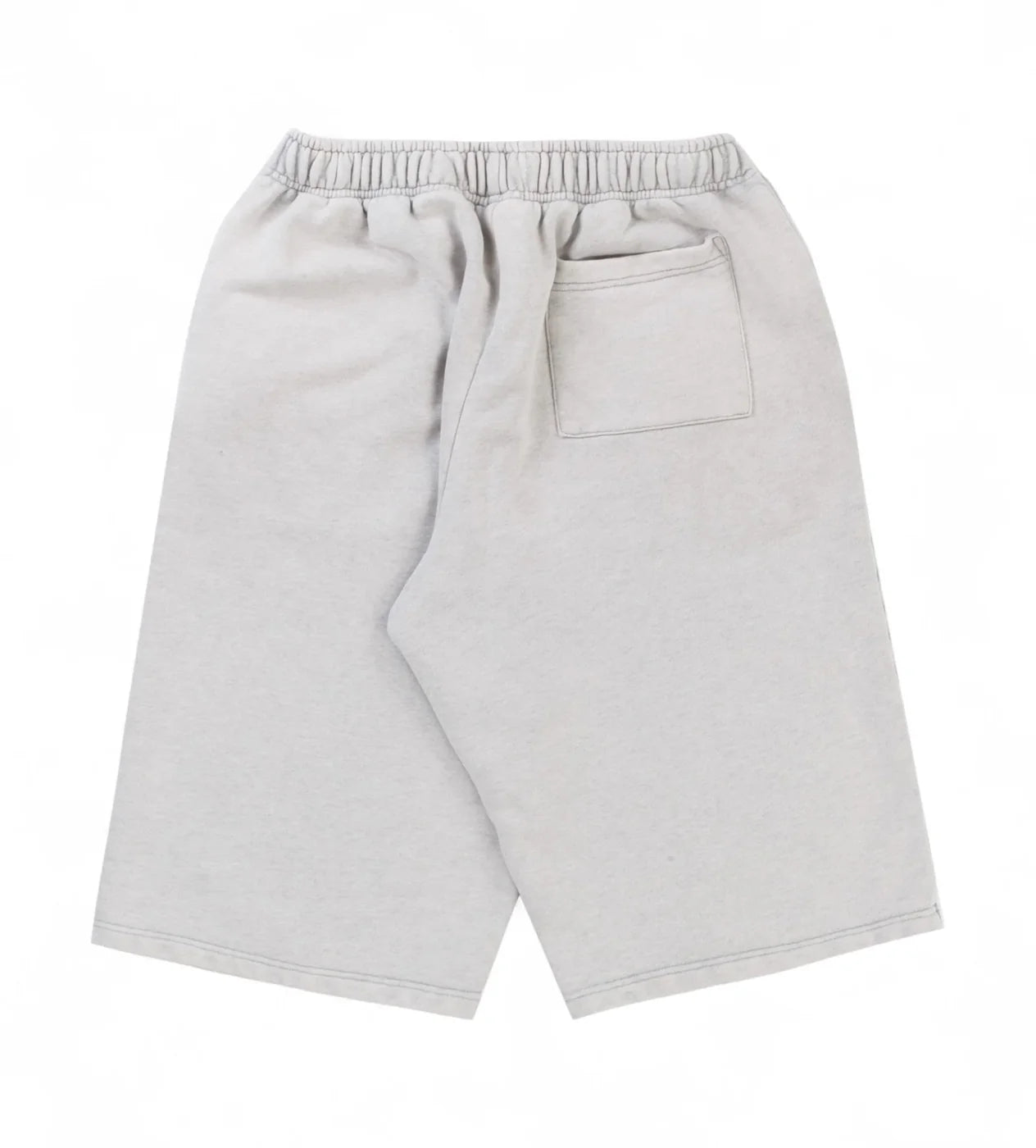 Boredom Kills Denim Print Shorts Grey