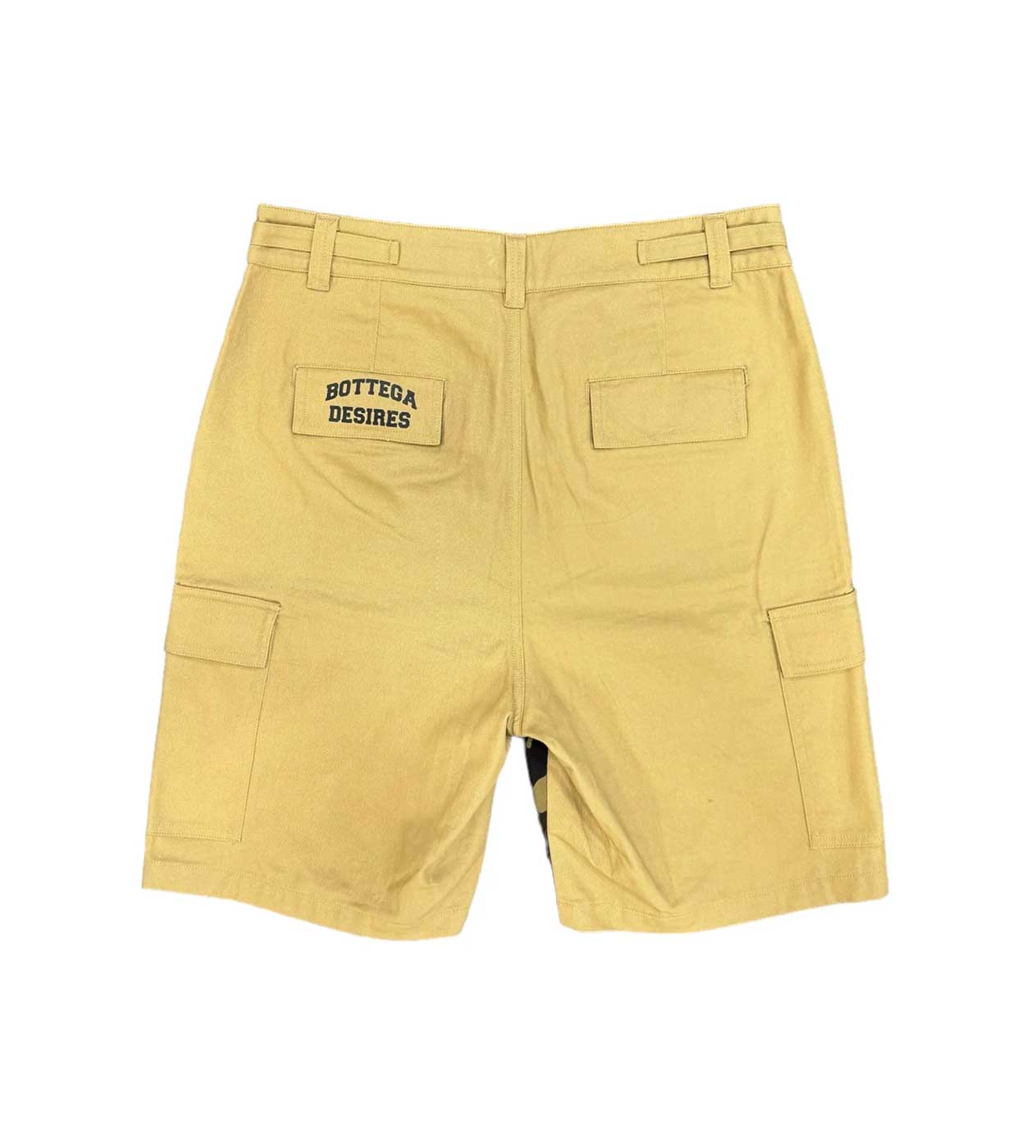 Bottega Desires Cargo Camo Shorts