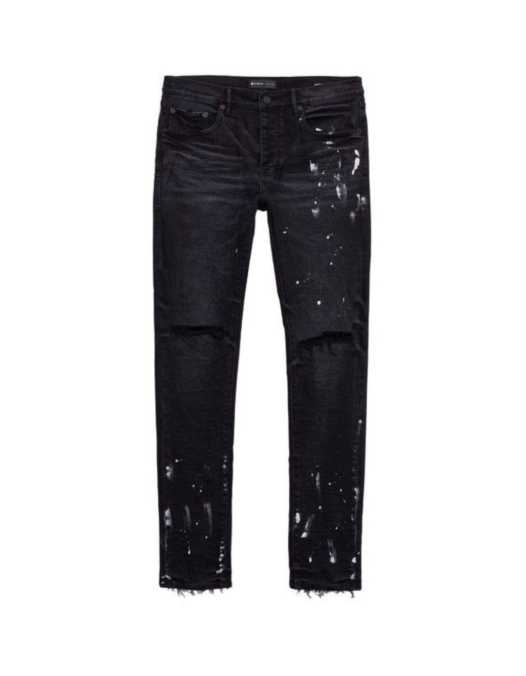Purple Jeans Black Resin Knee