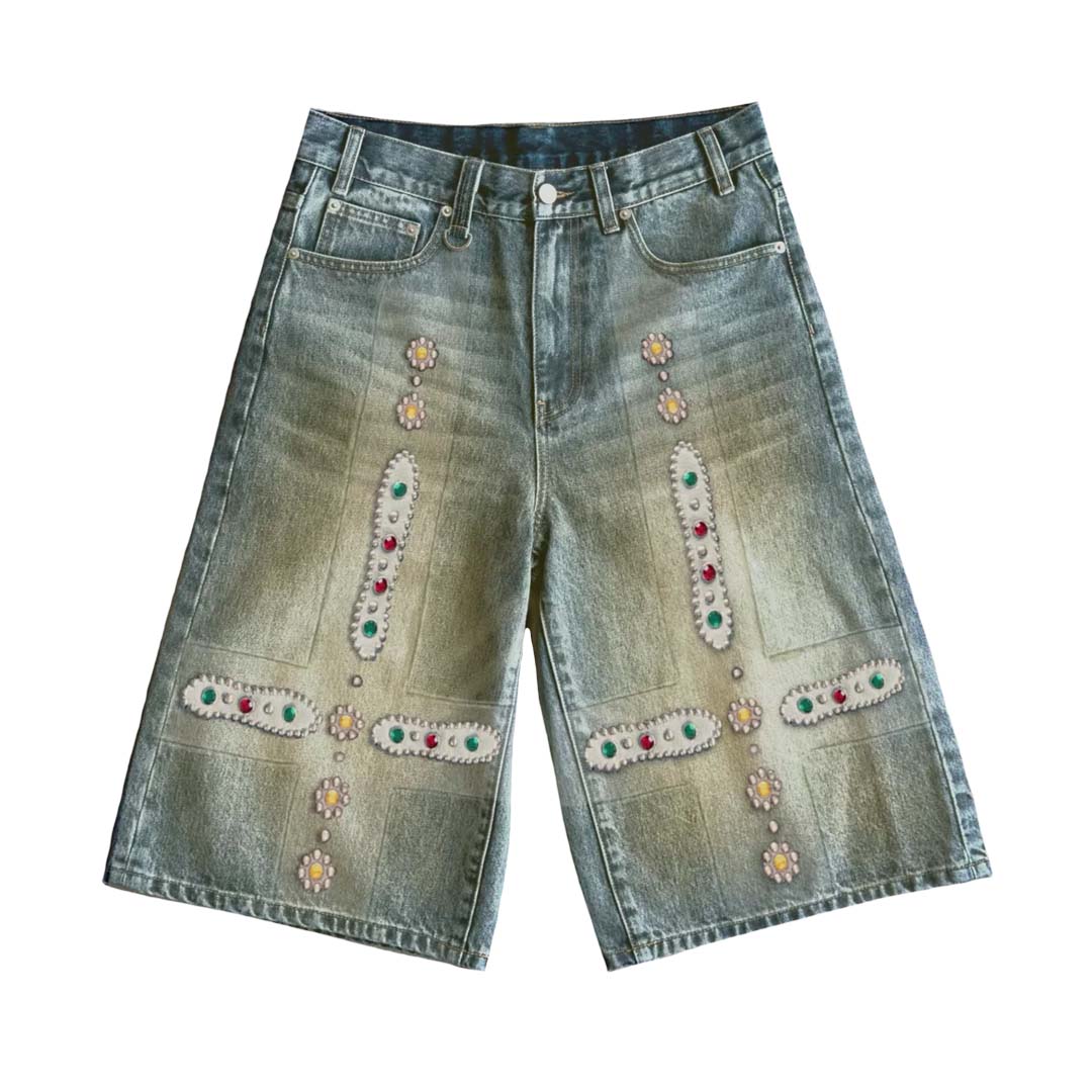 Bravest Studios Sapphire Jean Shorts Blue