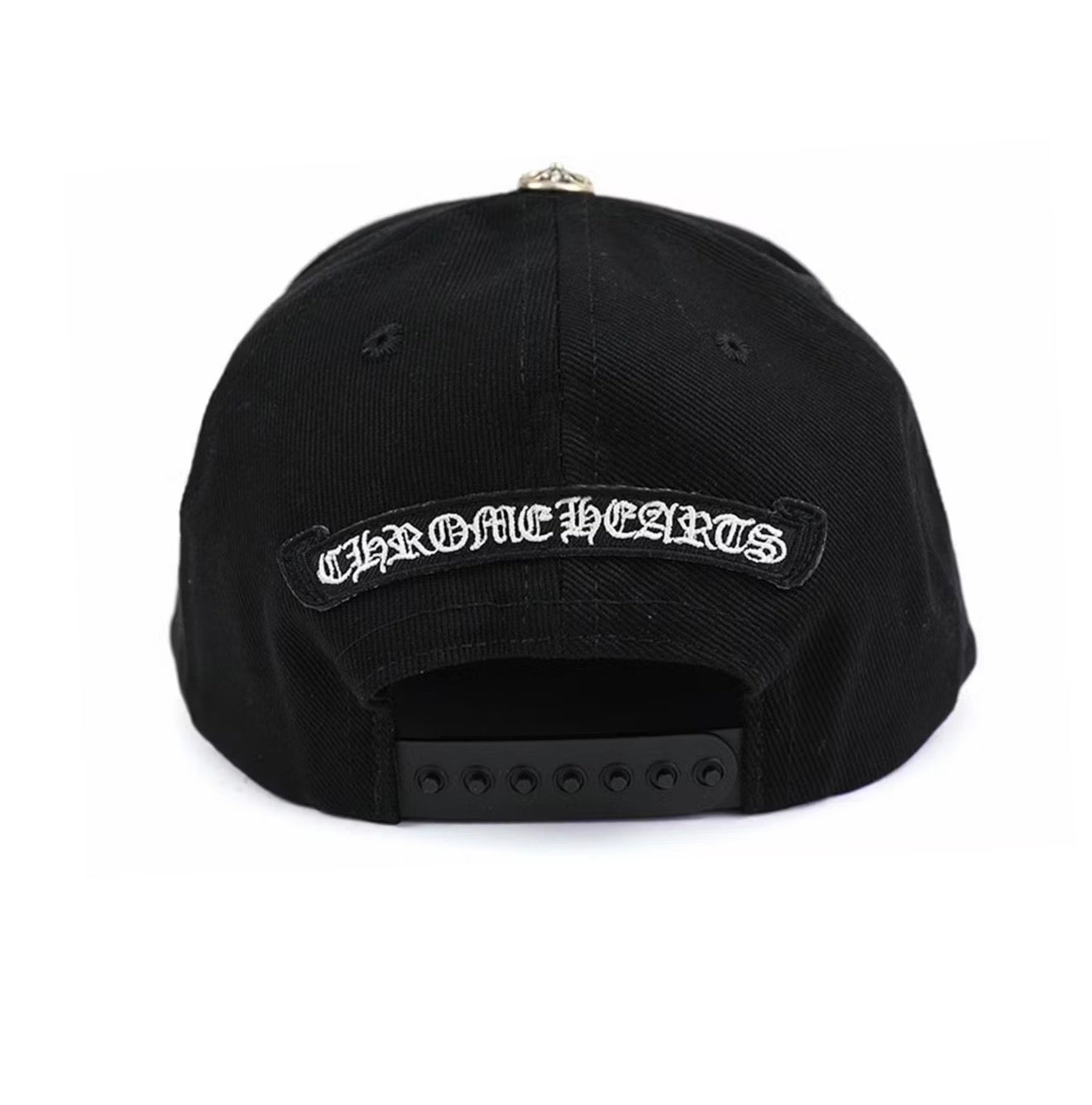 Chrome Hearts Dagger Denim Baseball Hat Black