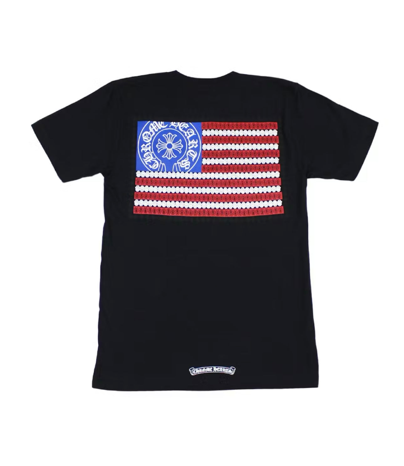 Chrome Hearts American Flag Dagger T-Shirt Black