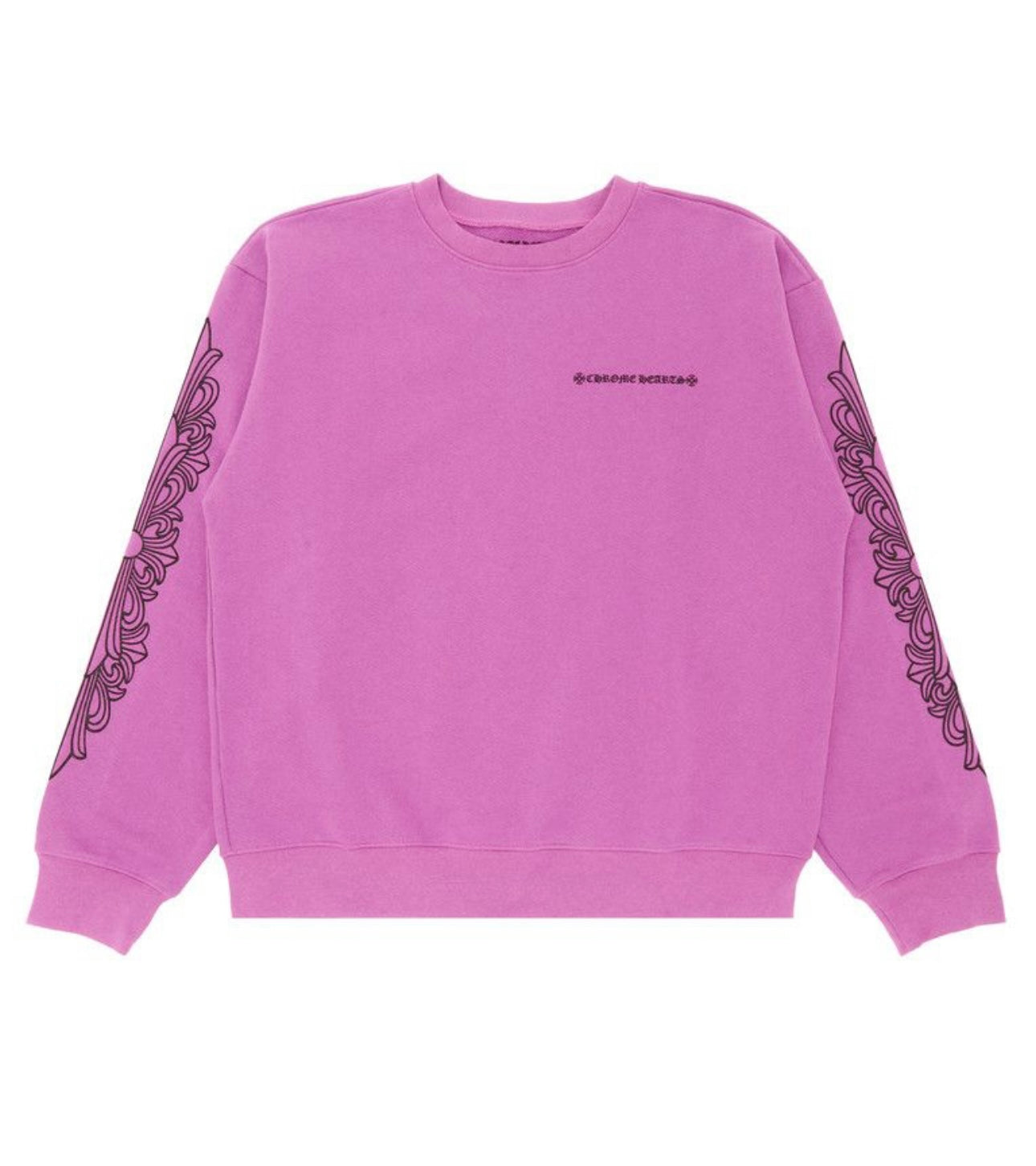 Chrome Hearts Matty Boy Spider Web Crewneck Purple