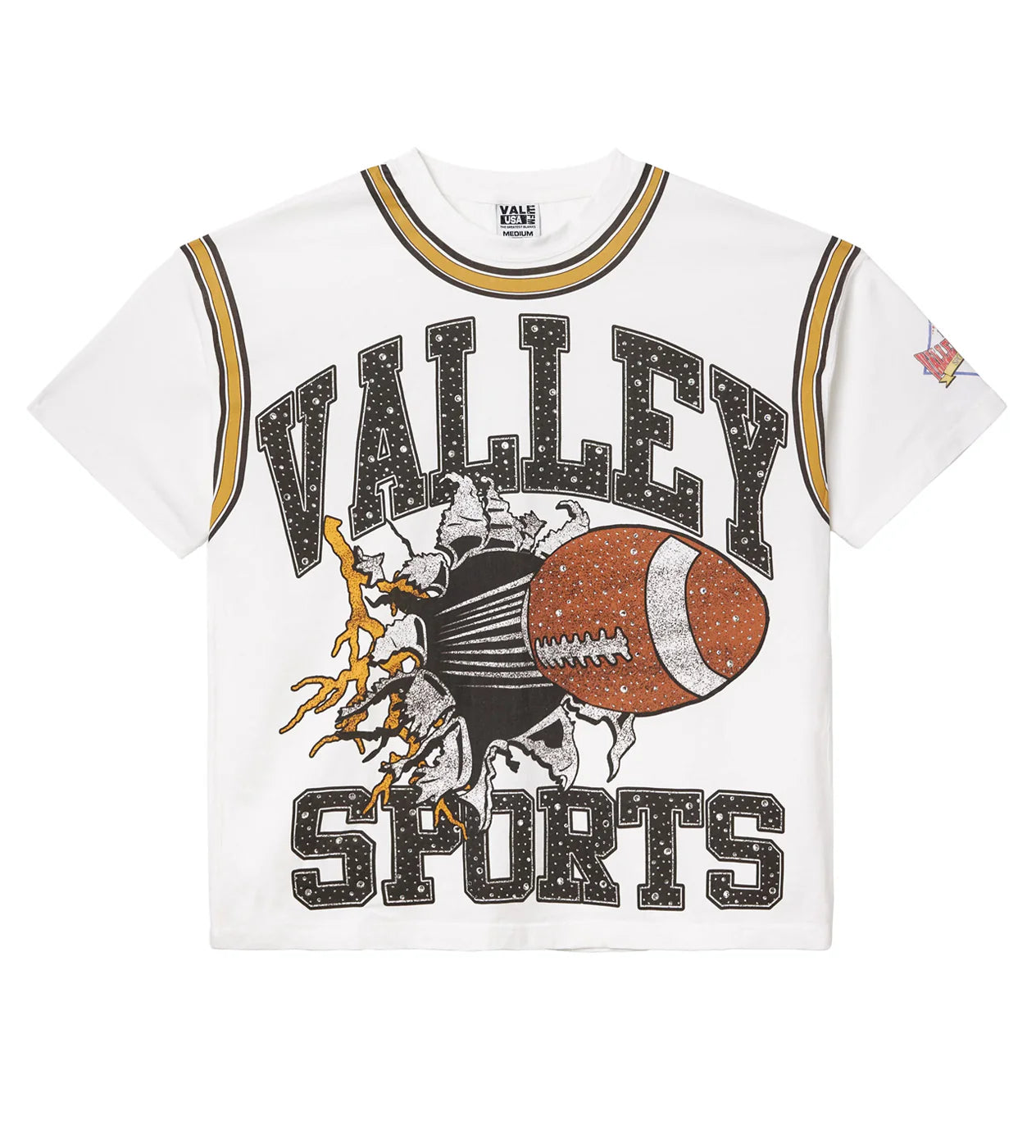 Vale Forever Classic Bling T-Shirt Black