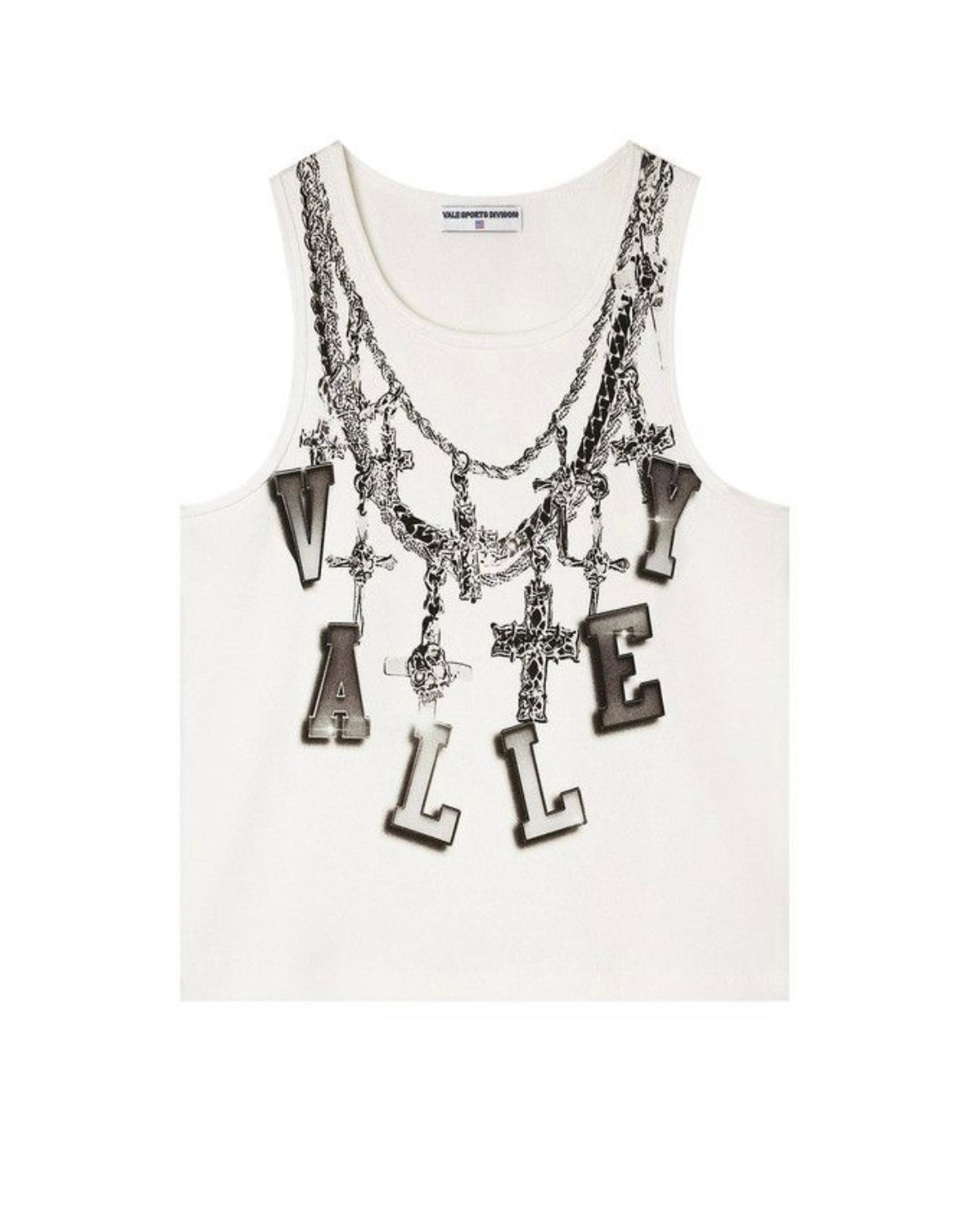 Vale Forever Chain Tank Top White