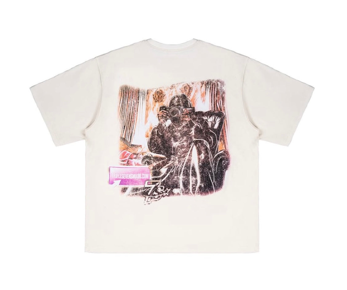 Triple Sevens Filmstar T-Shirt Cream