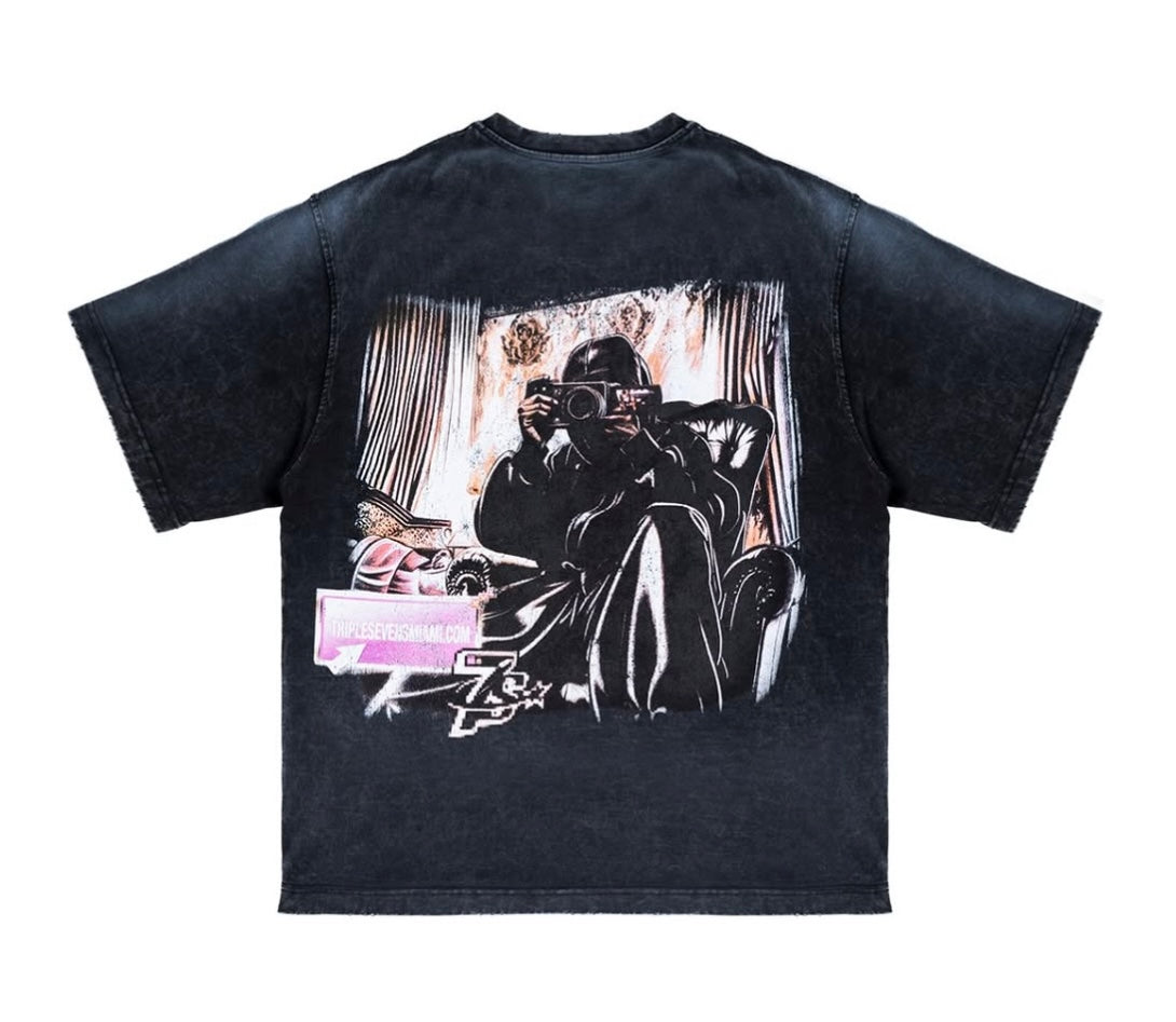 Triple Sevens Filmstar T-Shirt Black