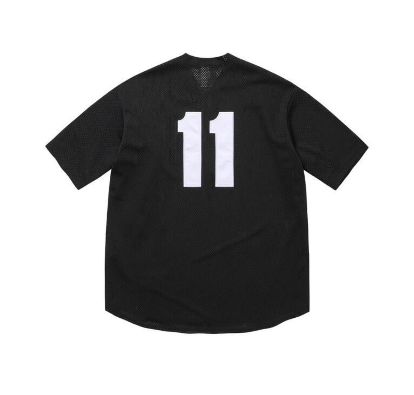 Supreme S Logo Henley Jersey Black Tokyo