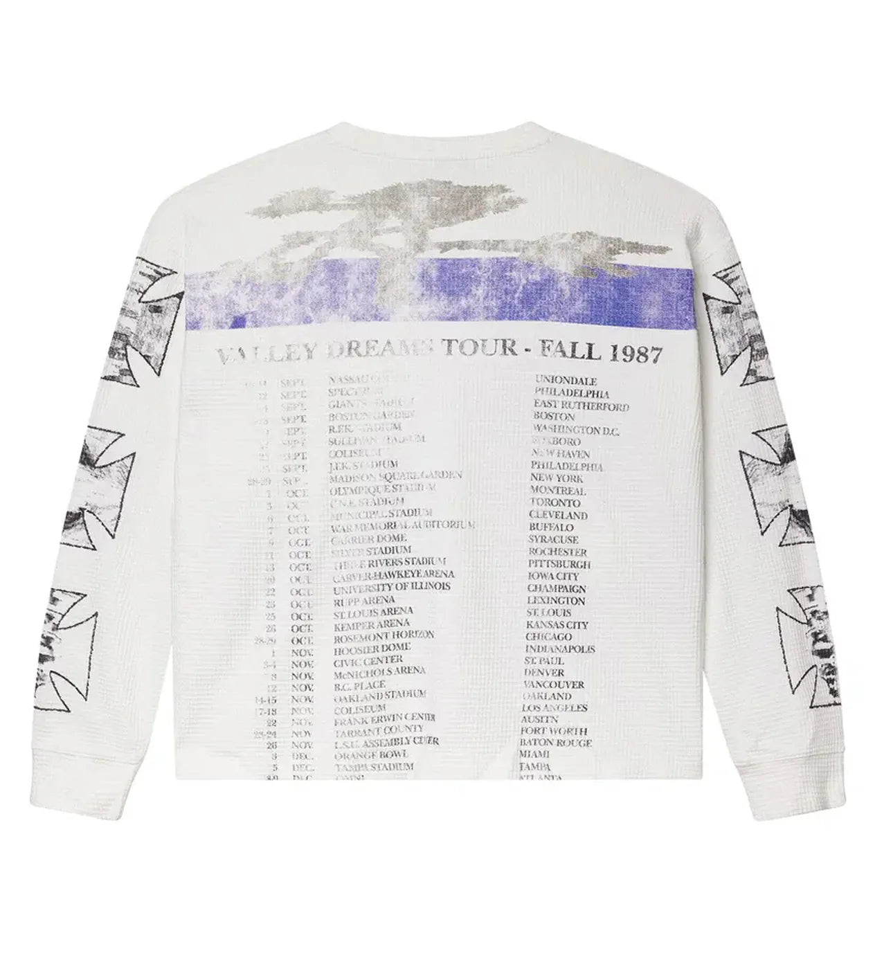 Vale Forever Valley Slam Long Sleeve Thermal White