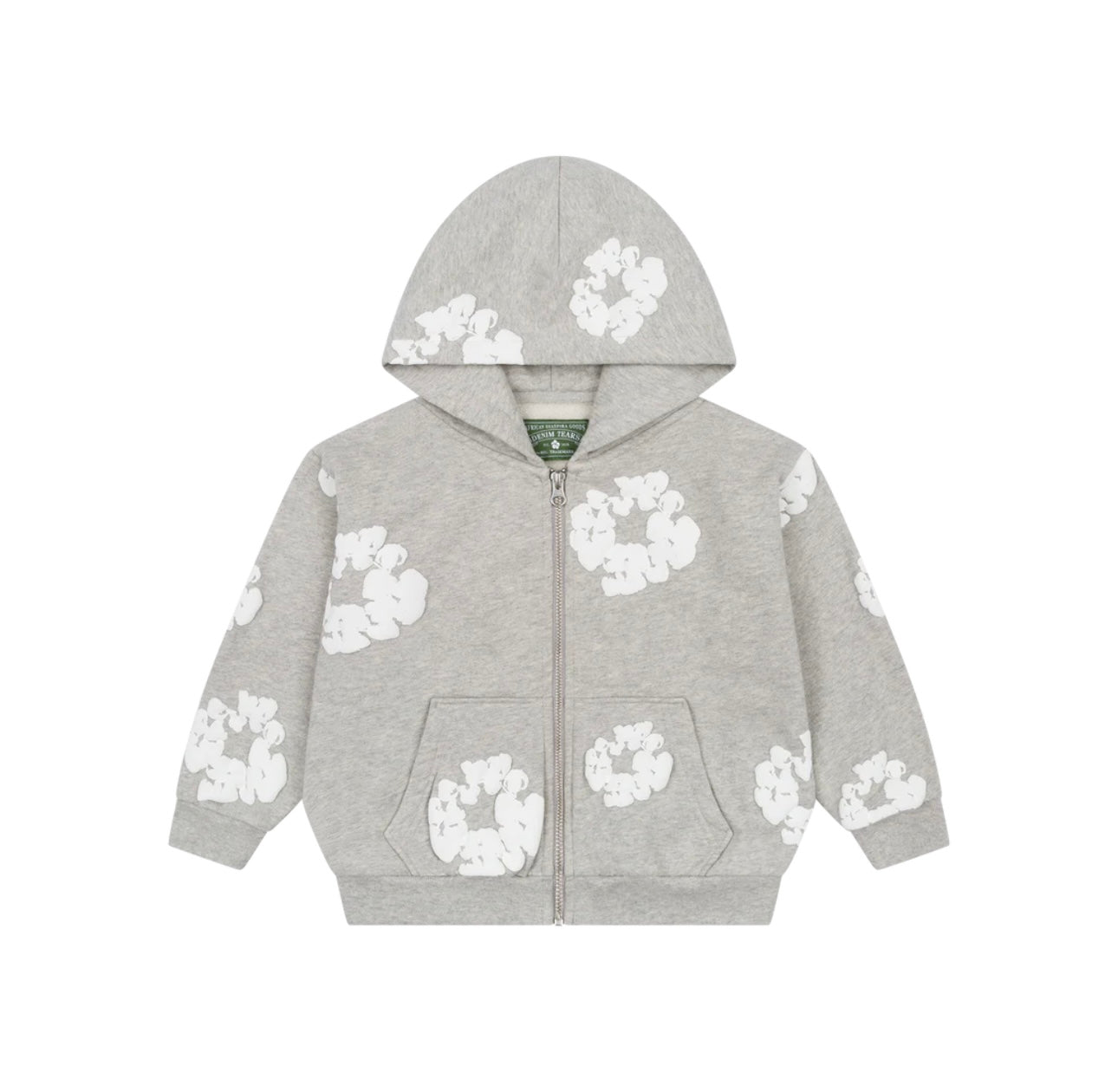 Denim Tears Cotton Wreath Kids Set Grey