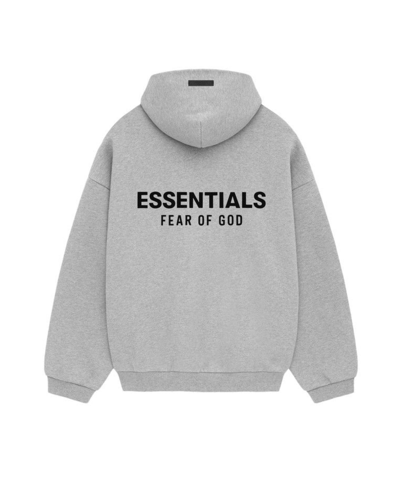 Essentials Hoodie Light Heather Grey