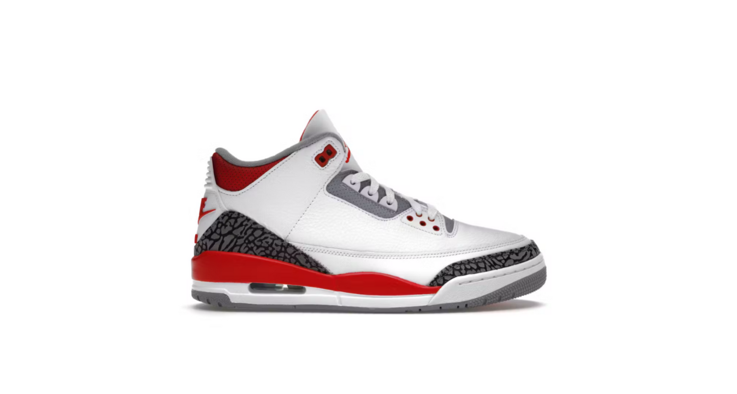 Jordan 3 Fire Red
