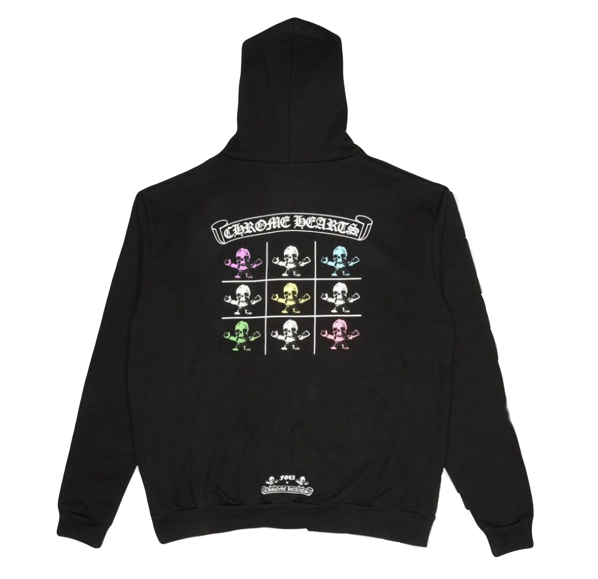 Chrome Hearts Foti Multi Teeter Harris Logo Zip-Up Black