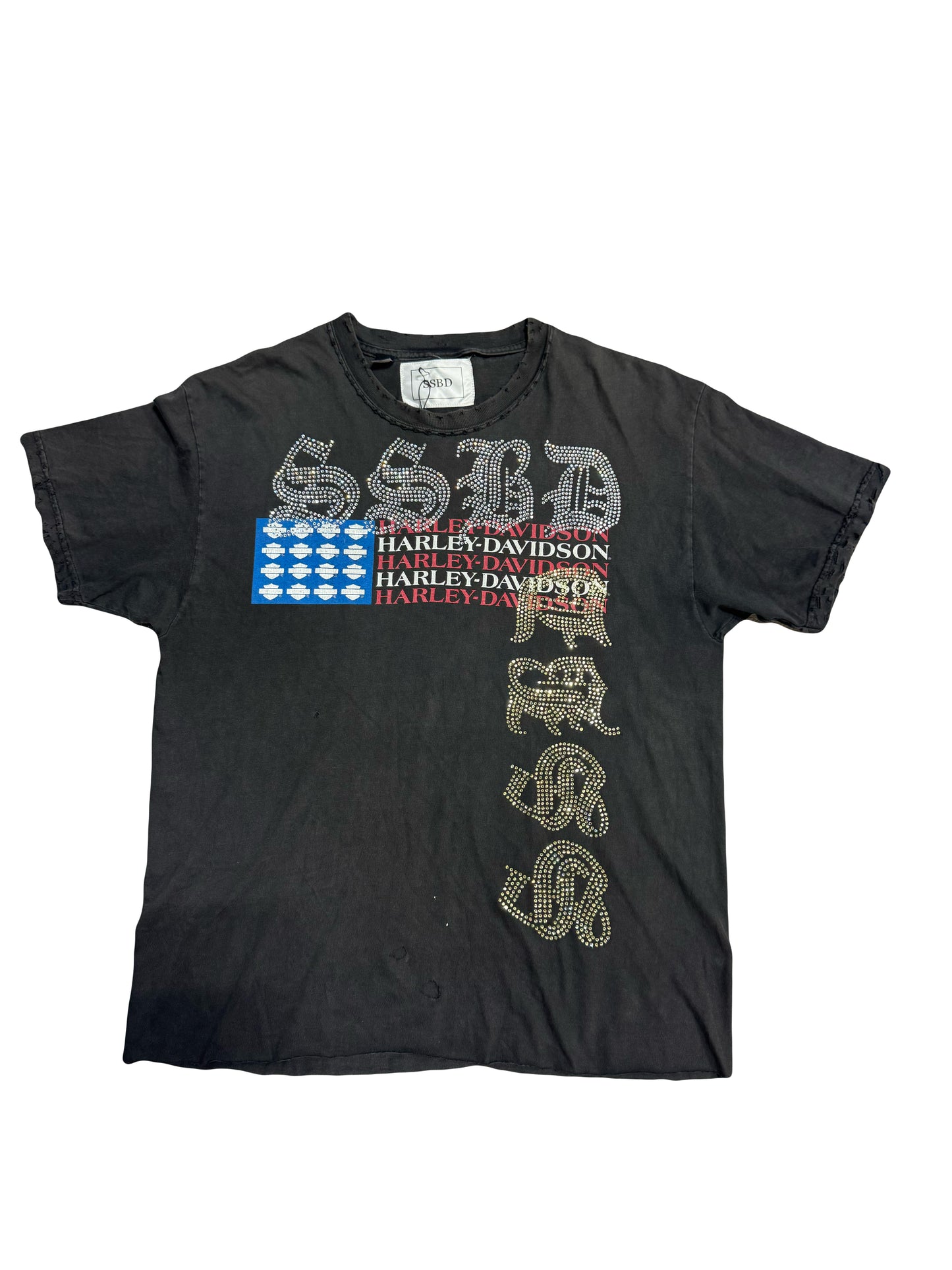 SSBD Harley Davidson Lubbock Texas T-Shirt Black