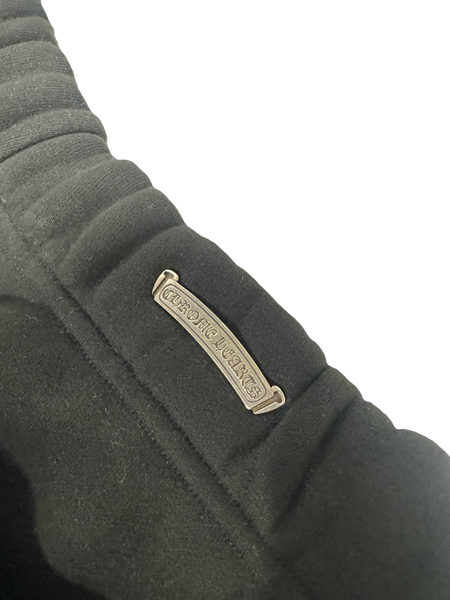 Chrome Hearts Nylon CH Logo Sweatpants Black (PREOWNED)