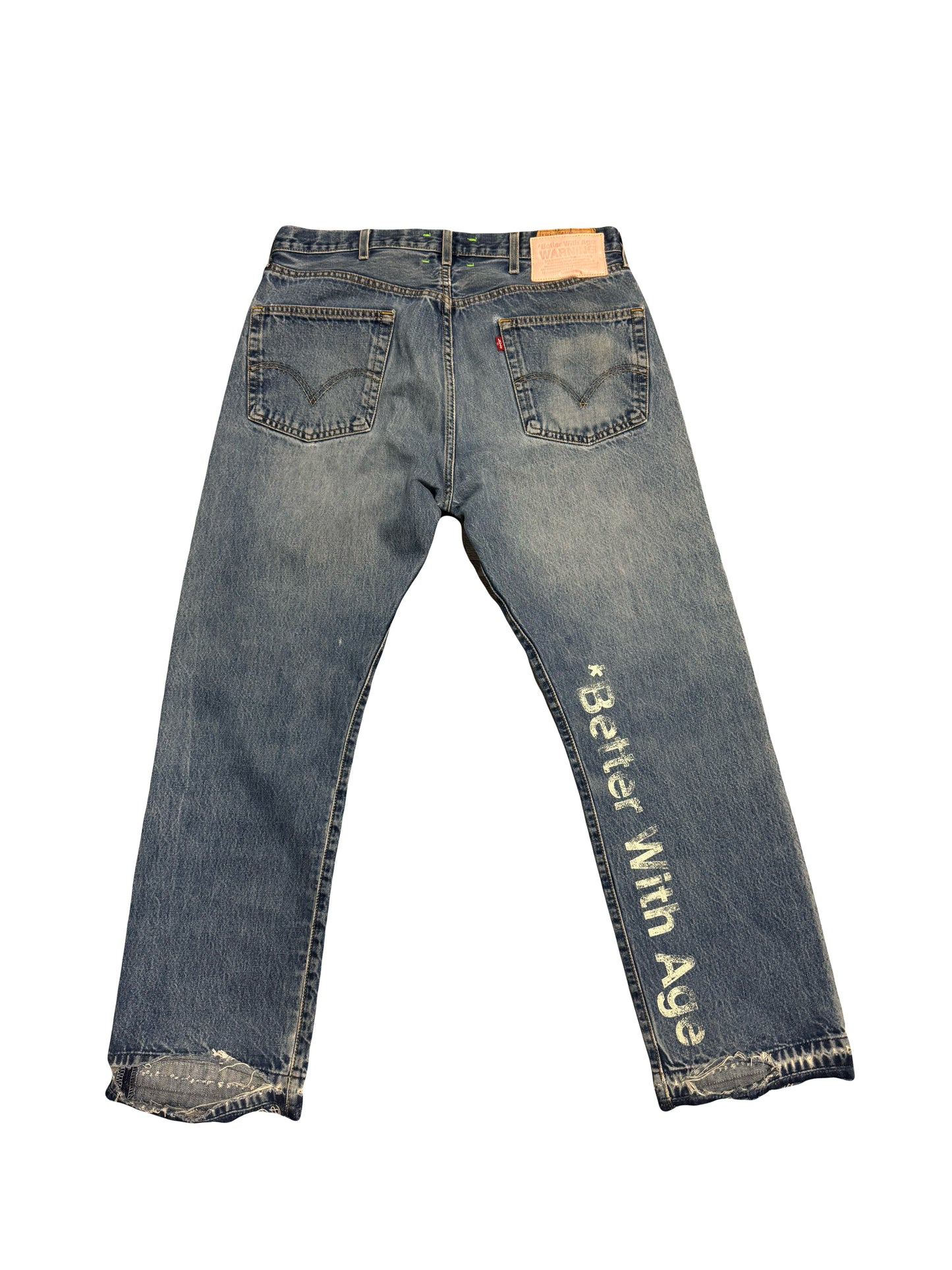 Better With Age Jeans Moniker Trouser Denim (PREOWNED)