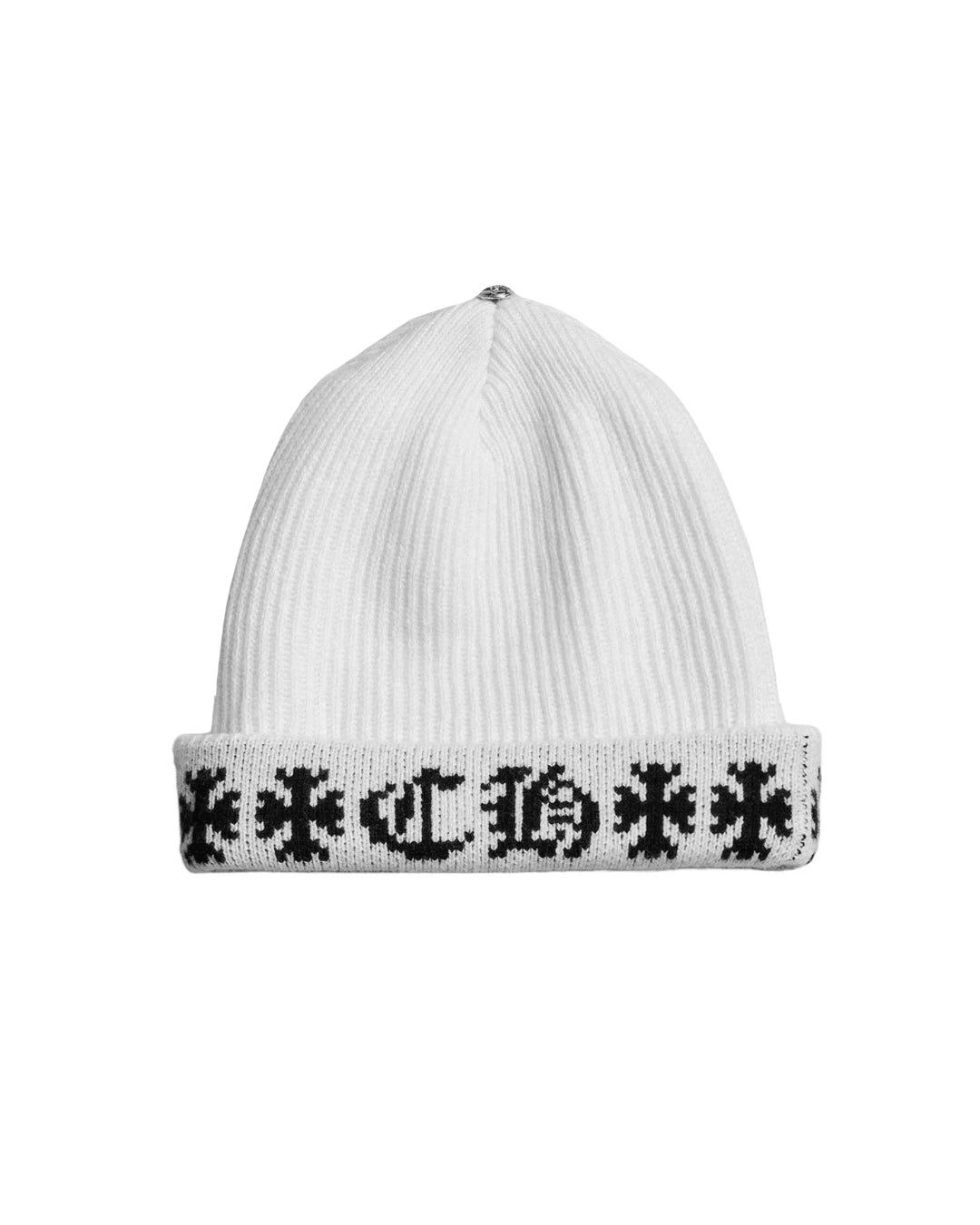 Chrome Hearts Big Daddy Beanie White