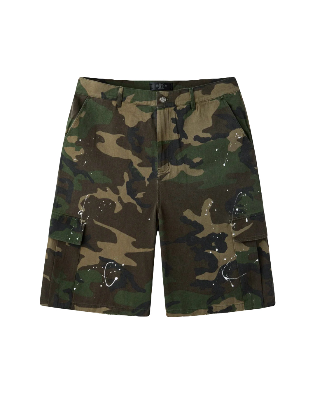 Happy Memories Dont Die Everyday Worker Shorts Camo