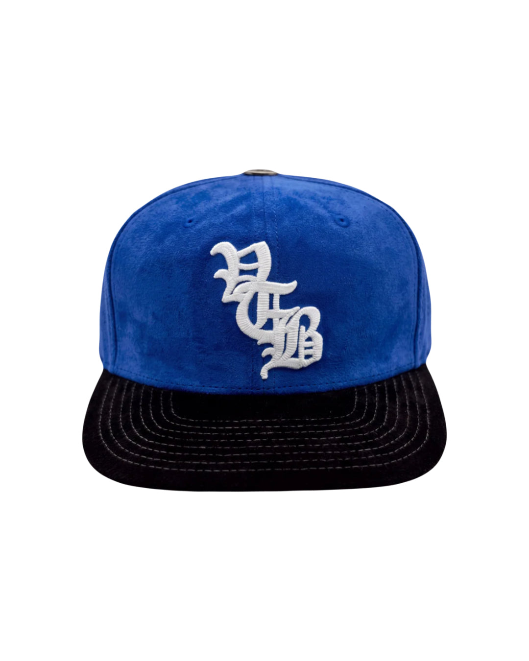 Vertabrae Suede Hat Royal Blue