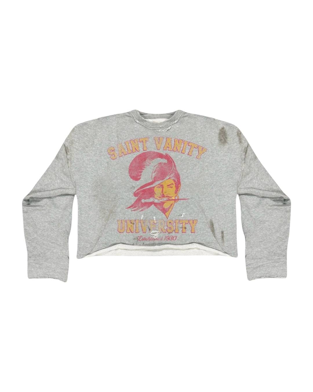 Saint Vanity Bucs Crewneck Grey