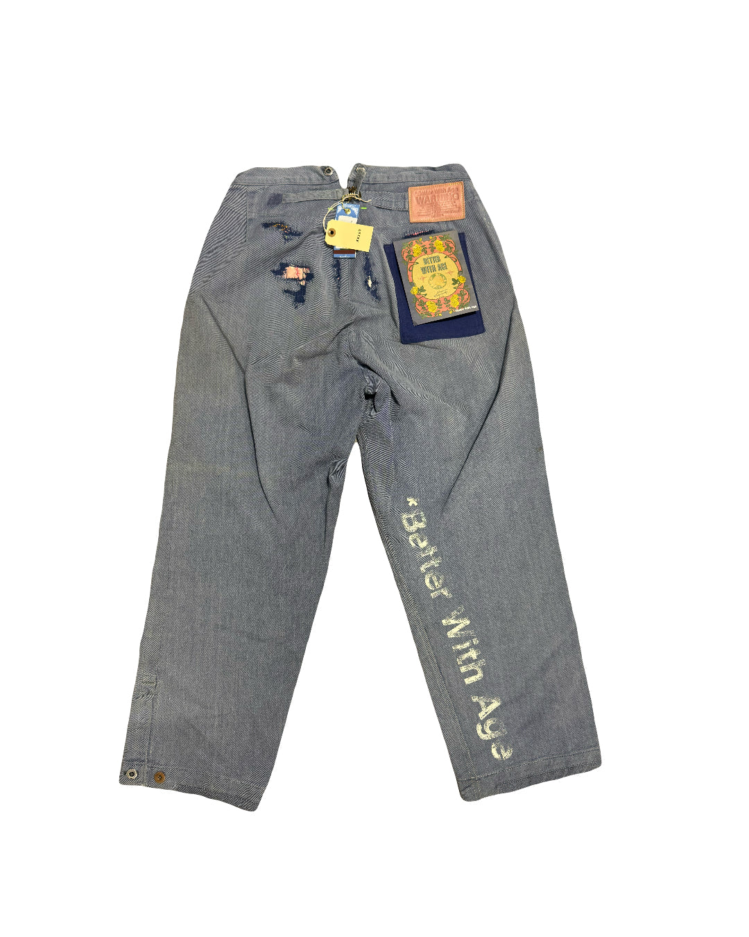 Better With Age Jeans Belmond 50s Buckle Back Blue