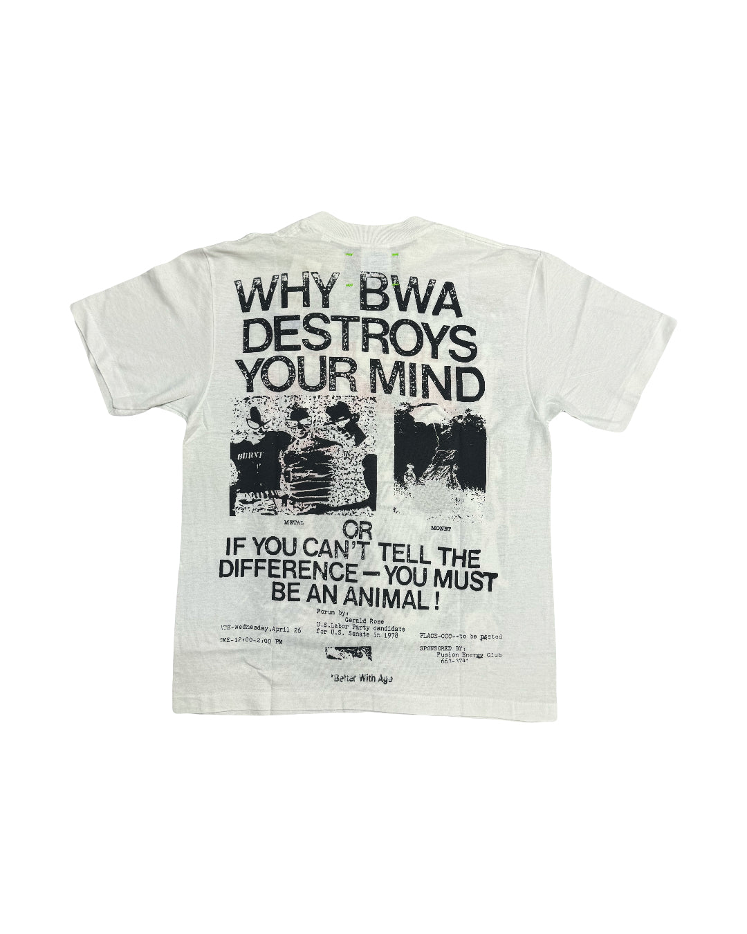 Better With Age Monet T-Shirt White/Assorted