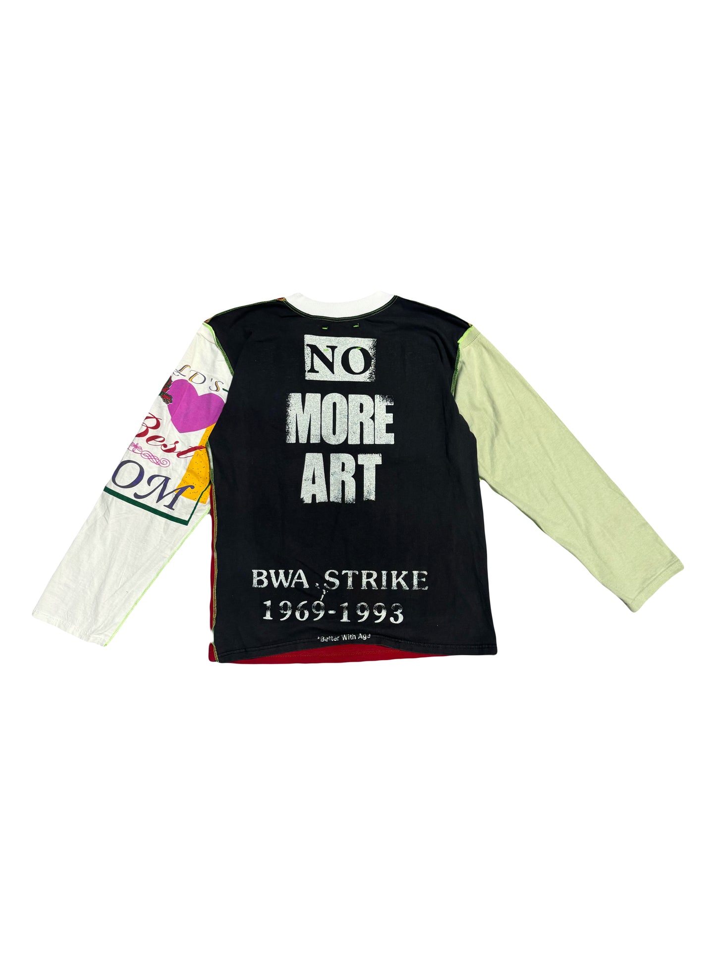 Better With Age Gently Reversible Long Sleeve Red/White/Green