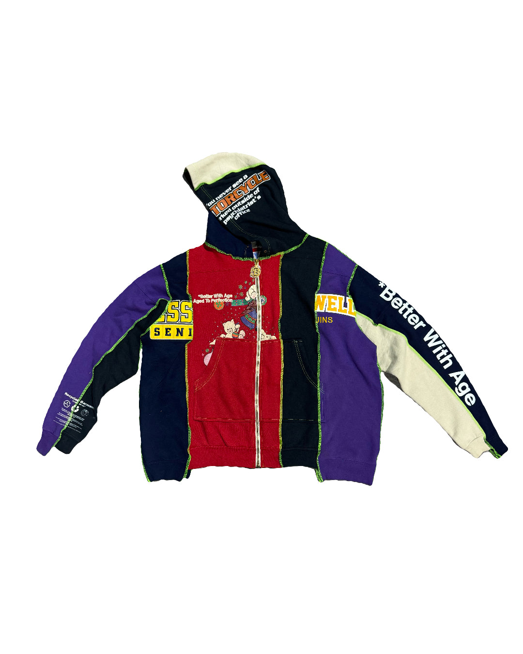 Better With Age 5-Panel Zip-Up Assorted