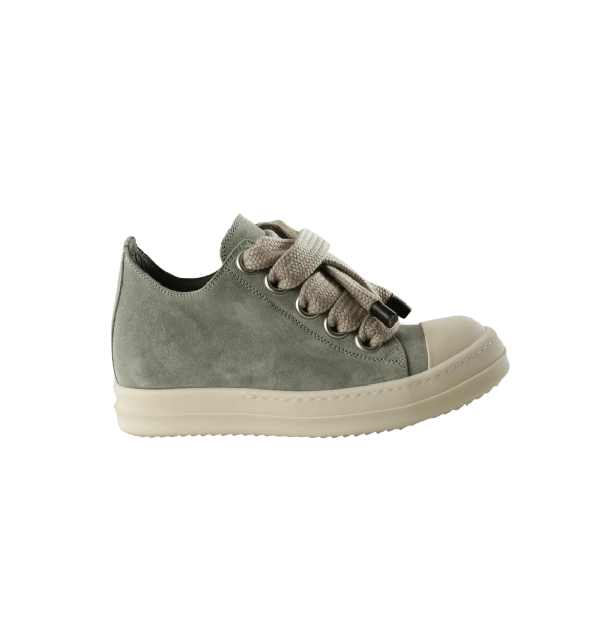 Rick Owens Jumbo Lace Low Dark Pearl/Milk