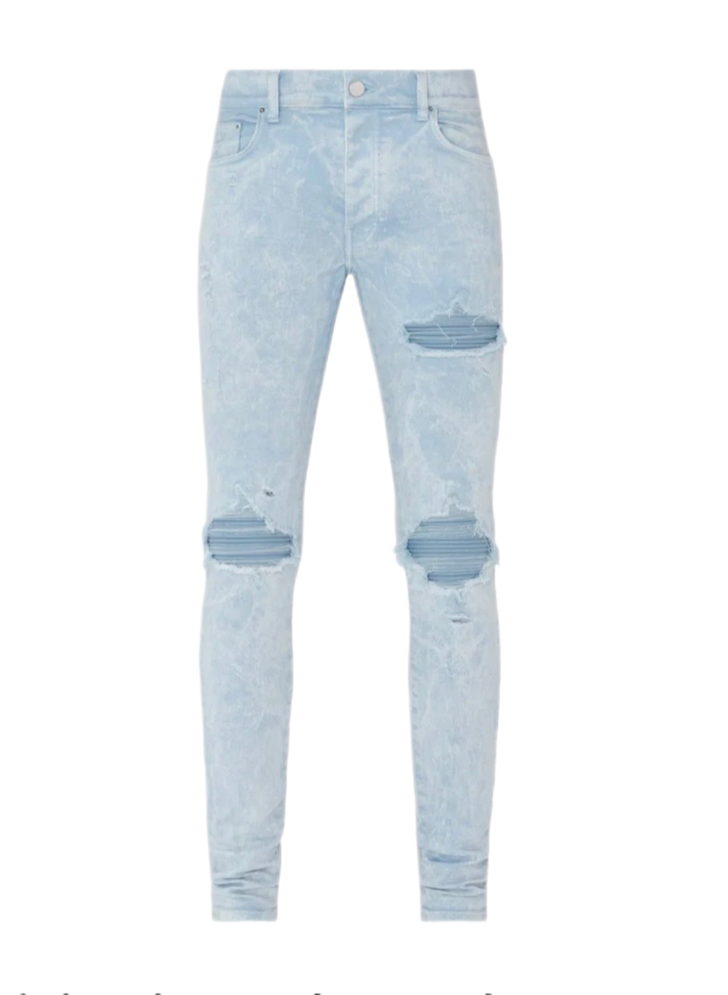 Amiri Jeans MX1 Mineral Wash Baby Blue