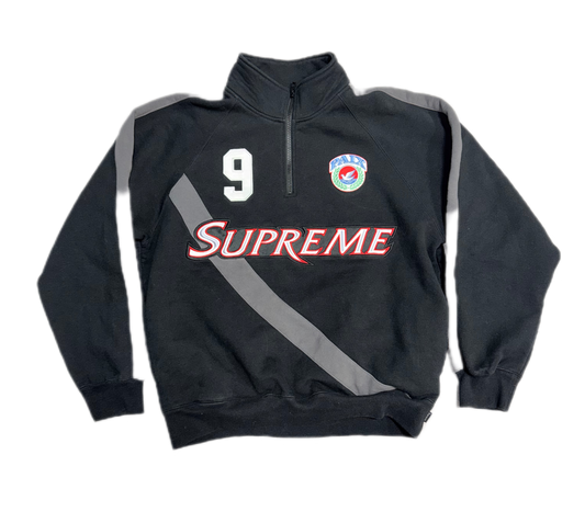 Supreme Equipe Half Zip Black (PREOWNED)