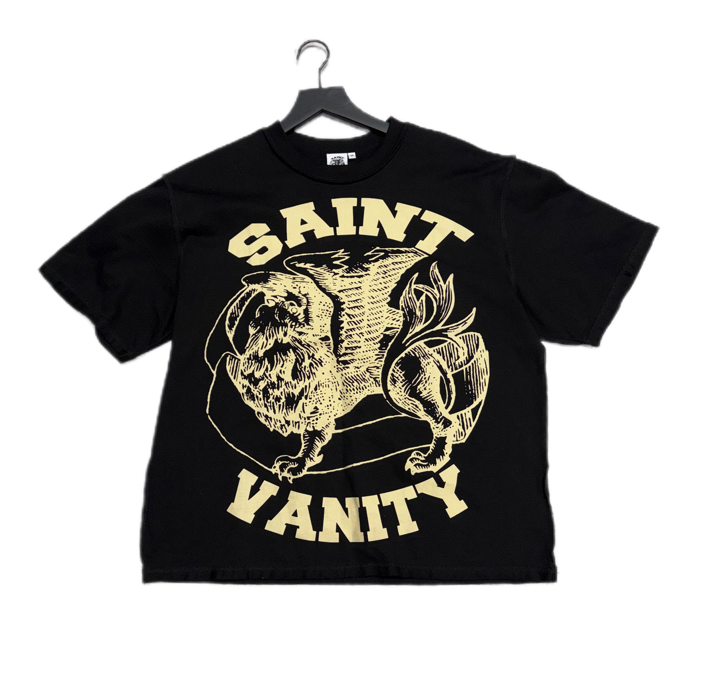 Saint Vanity Griffin T-Shirt Black/Cream (PREOWNED)