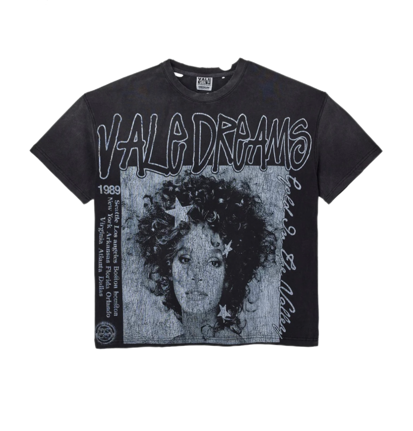 Vale Forever Lost Note T-Shirt Black