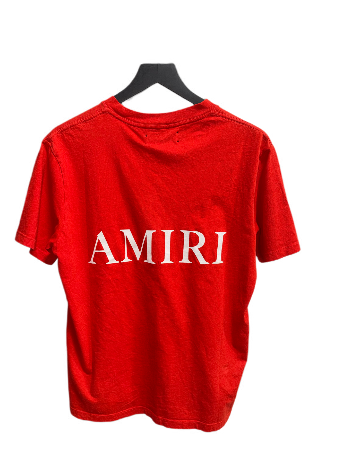 Amiri MA Logo T-Shirt Red (PREOWNED)