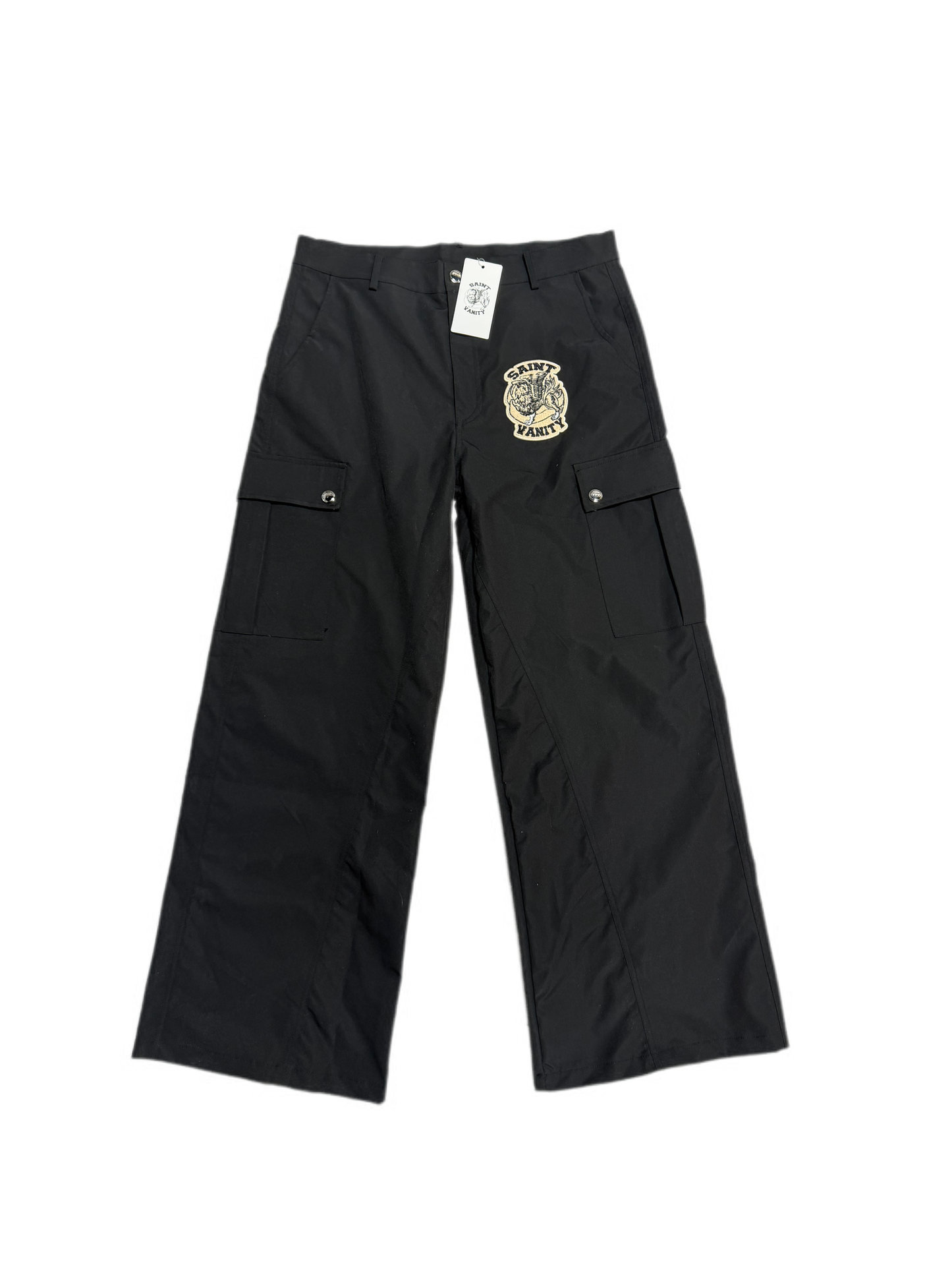 Saint Vanity Cargo Nylon Pants Black