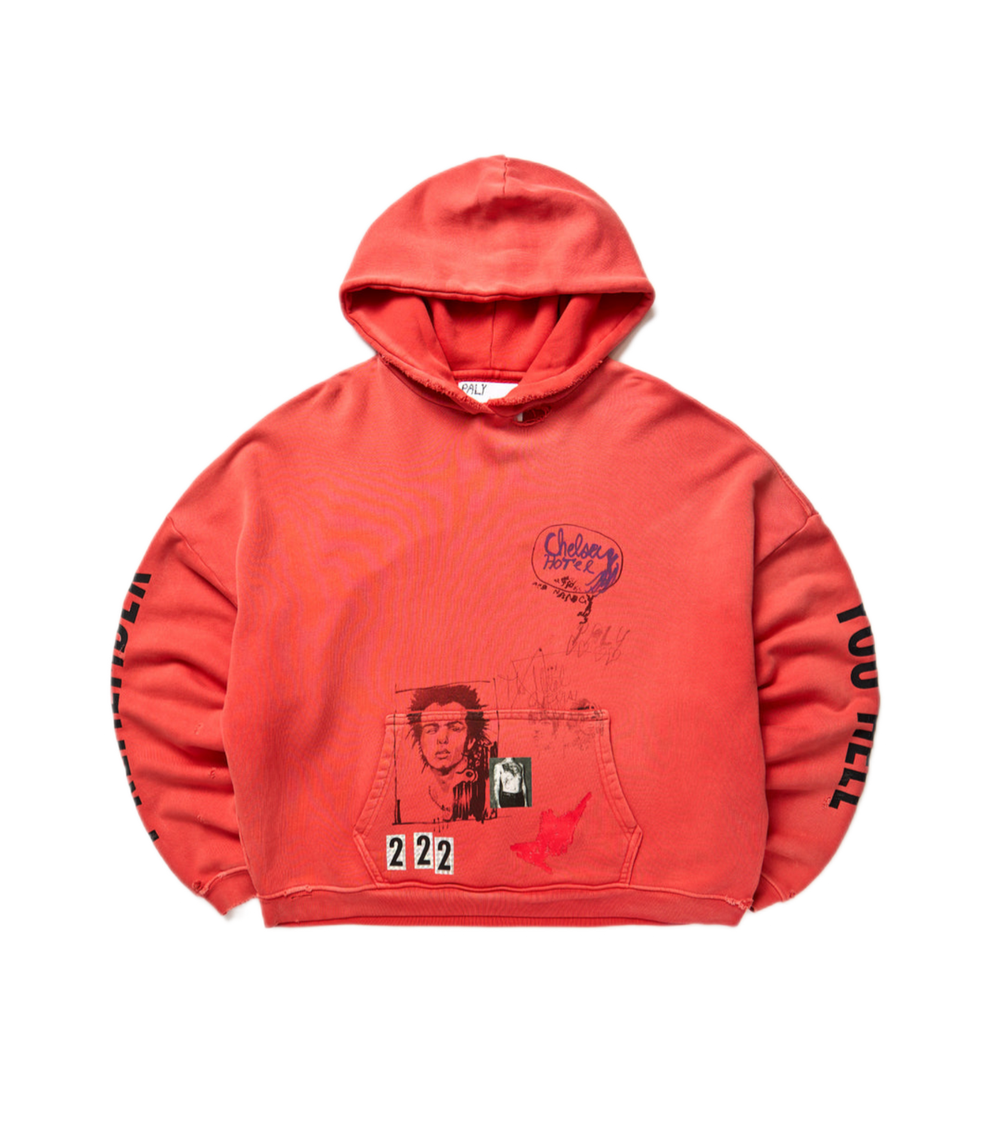 PALY Chelsay Hotel Hoodie Red