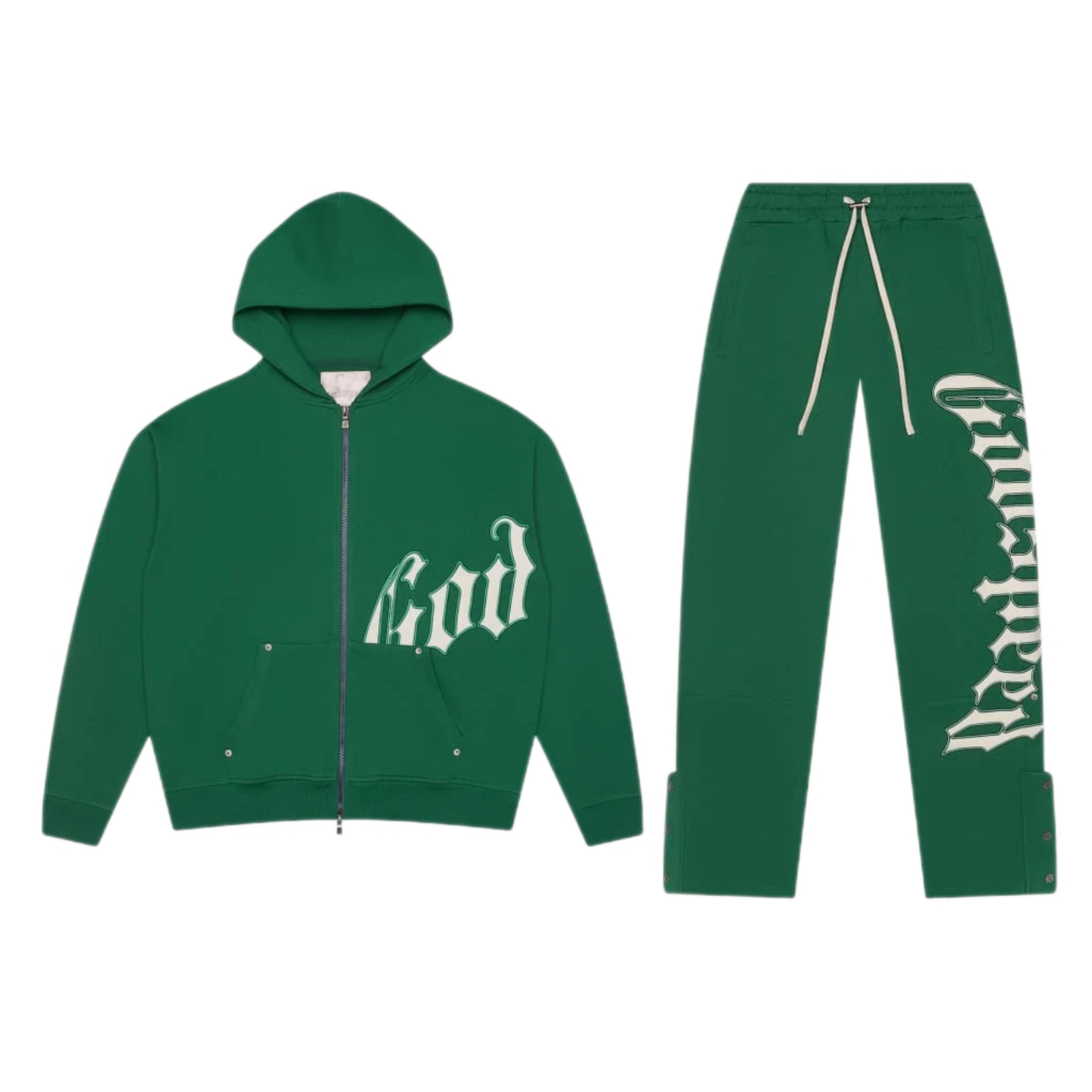 Godspeed OG Logo Sweatsuit V2 Green/White