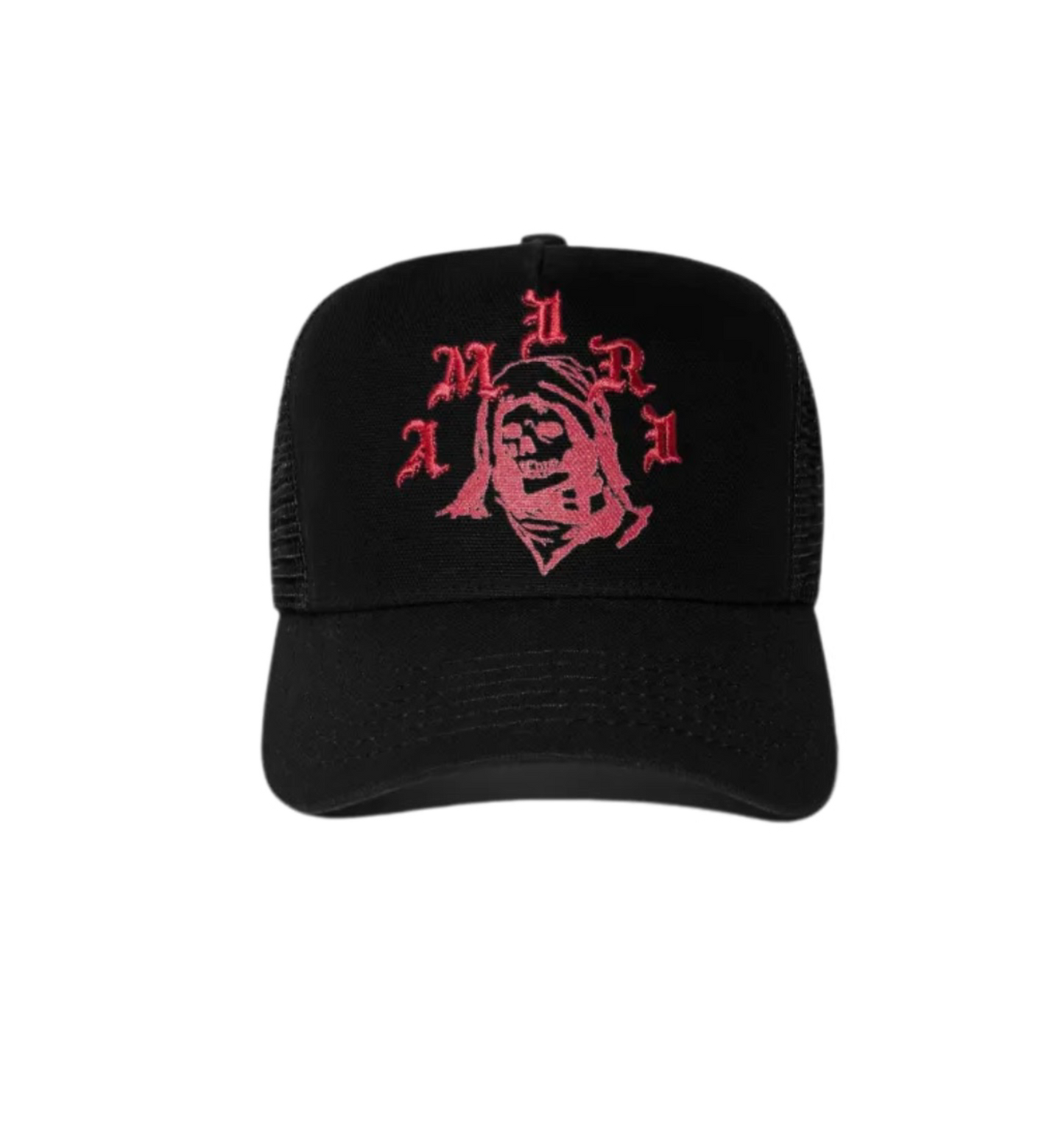 Amiri Reaper Trucker Hat Black/Red