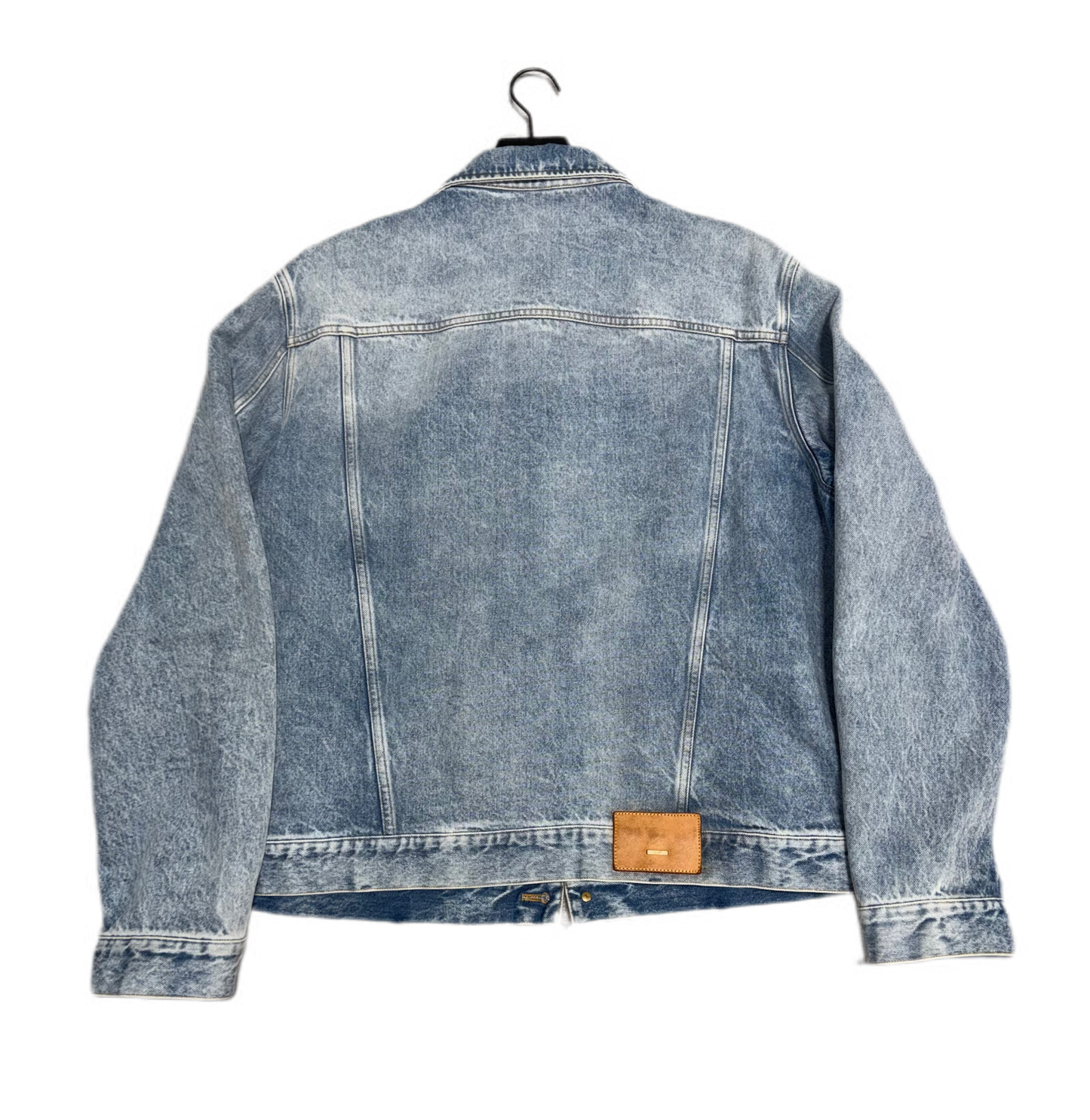 Louis Vuitton Staples Edition DNA Jean Jacket Light Blue (PREOWNED)
