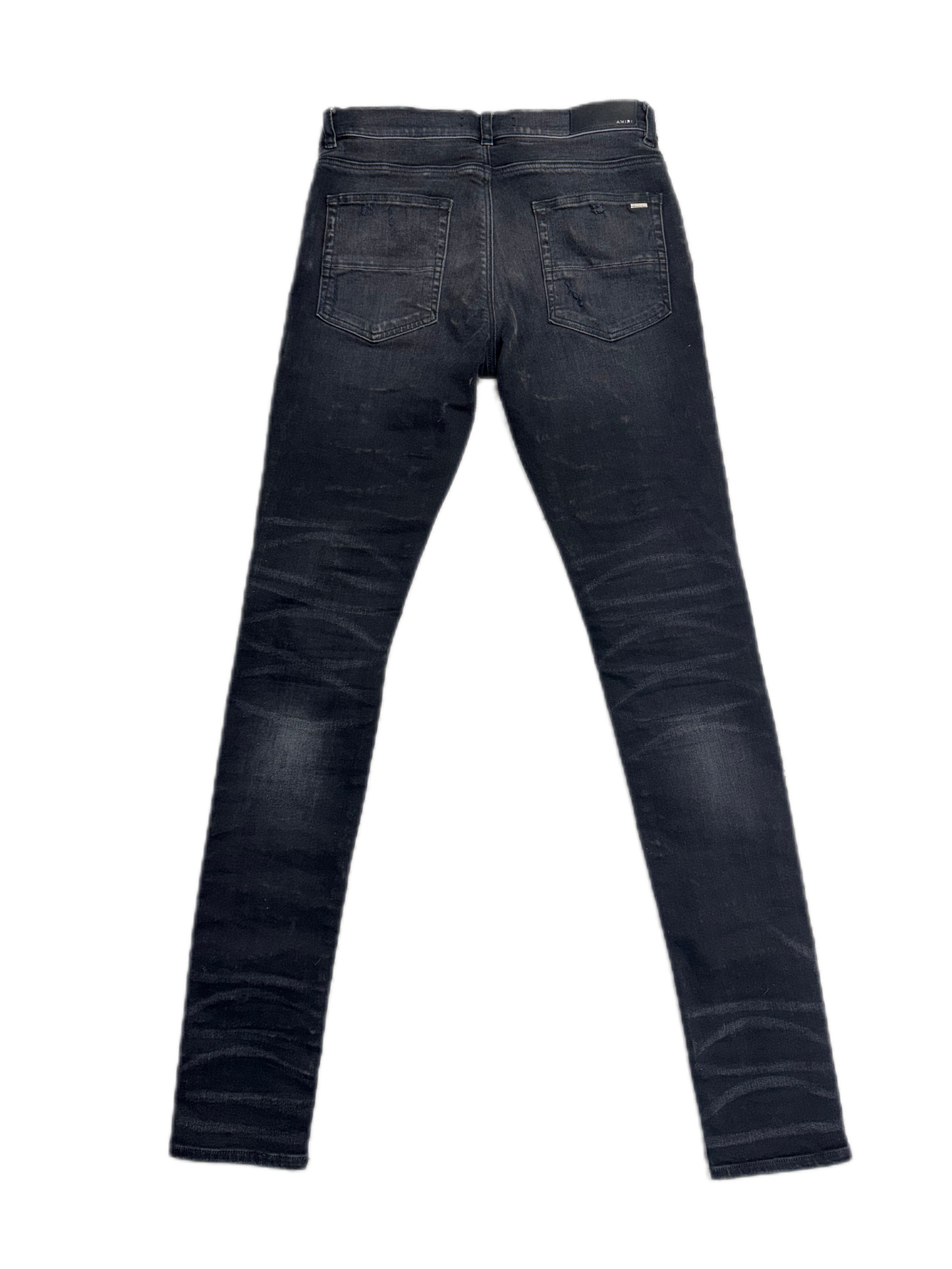 Amiri Jeans Thrasher Tie Dye Aged Black (PREOWNED)