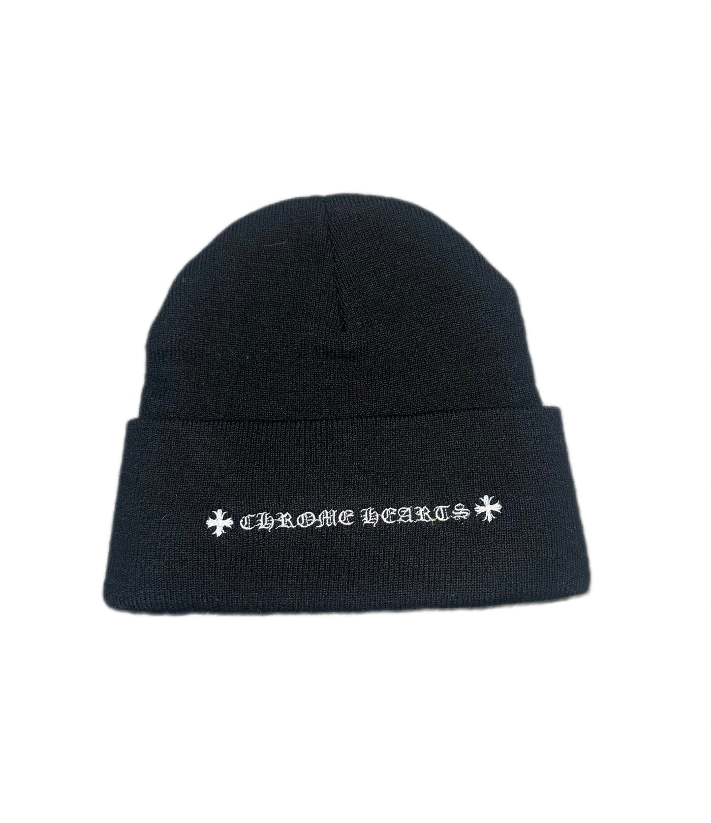 Chrome Hearts CH Logo Beanie Black