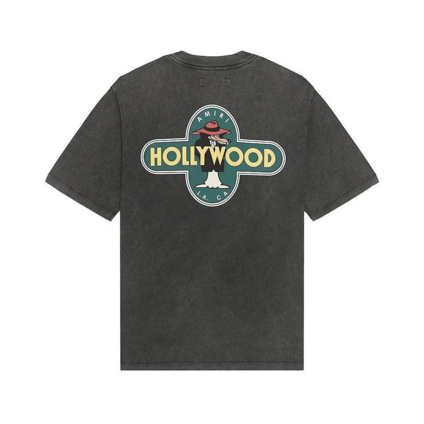 Amiri Hollywood Wolf T-Shirt Grey